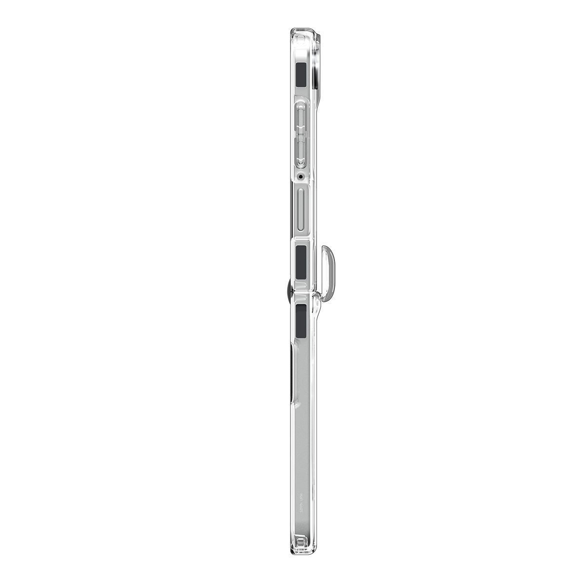 Spigen Ultra Hybrid Pro MagSafe, clear white - Samsung Galaxy Z Flip8 (5)