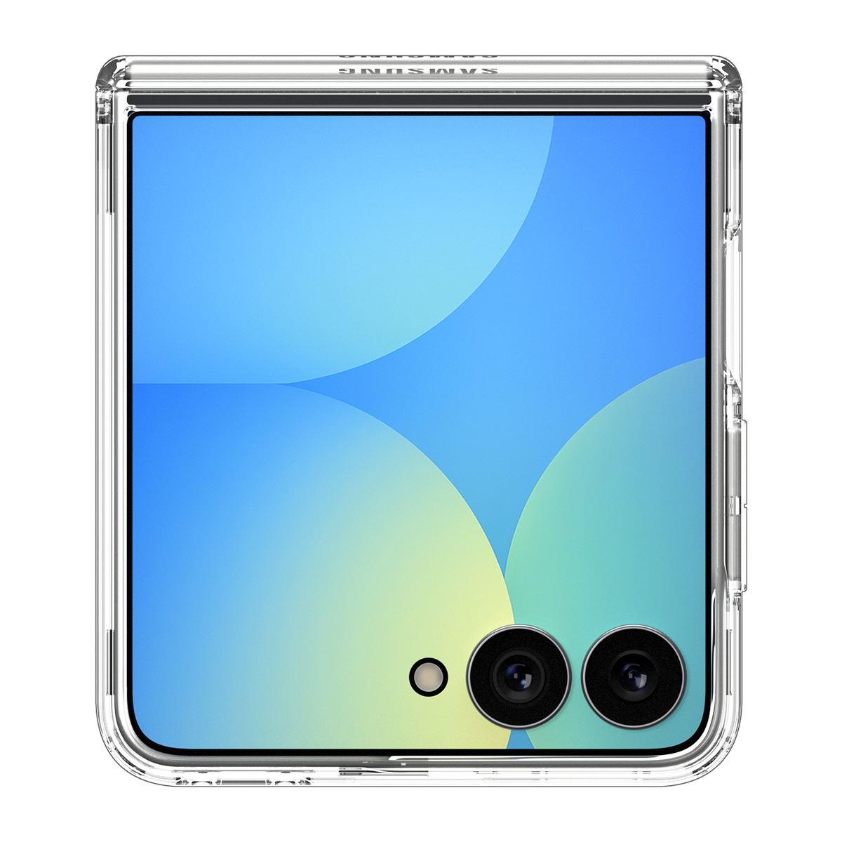 Spigen Ultra Hybrid Pro MagSafe, clear white - Samsung Galaxy Z Flip8 (7)