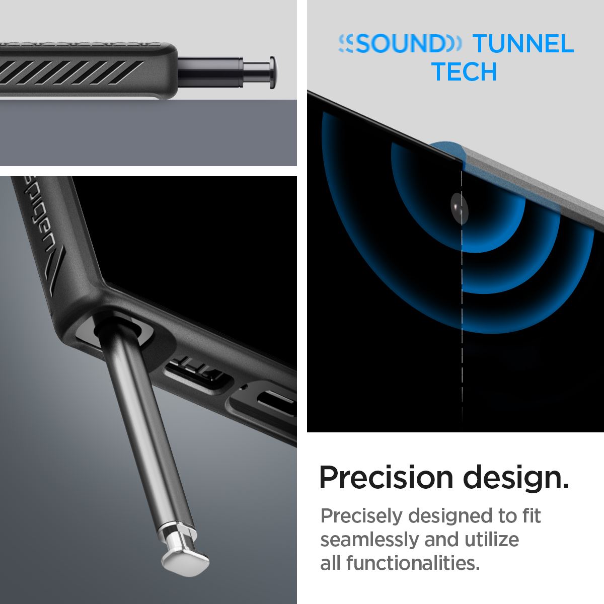 Spigen Liquid Air, black - Samsung Galaxy S23 Ultra (18)