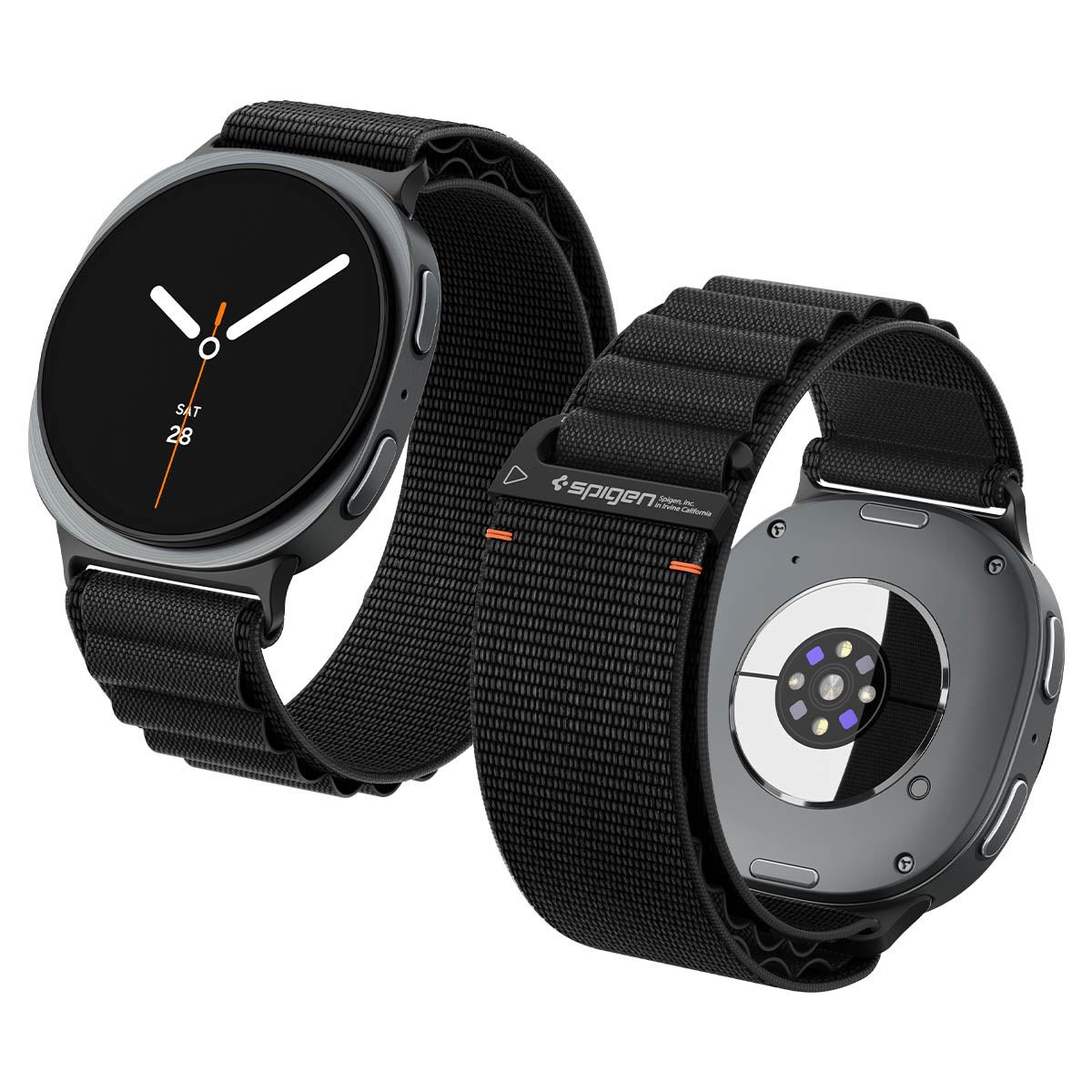 Spigen Fabric Band, black - Samsung Galaxy Watch Ultra 2/1 47mm (1)