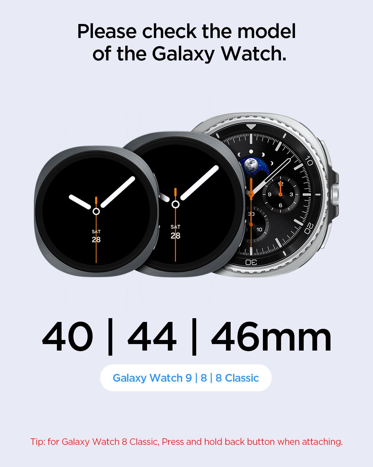 Spigen Fabric Band, black - Samsung Galaxy Watch Ultra 2/1 47mm (12)
