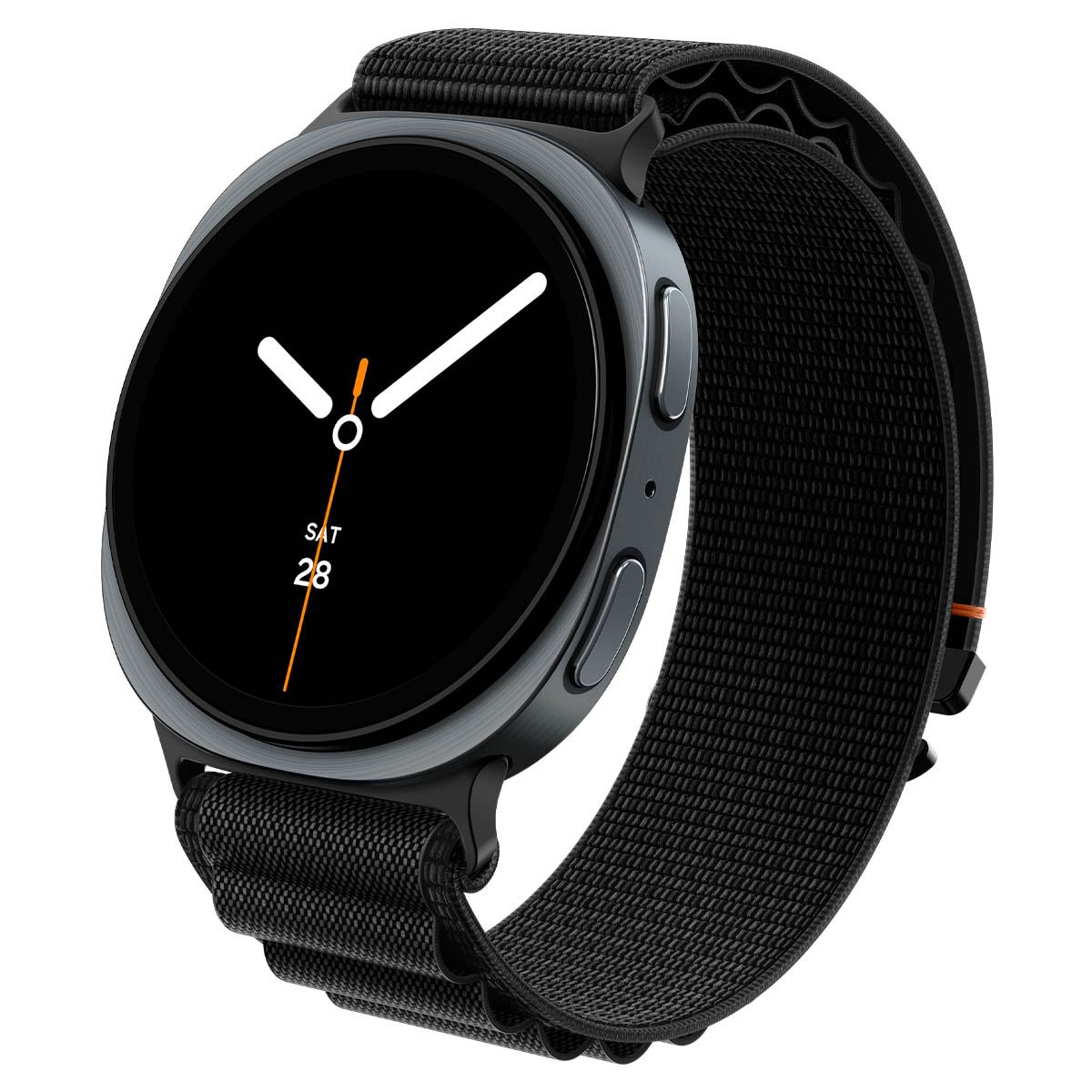 Spigen Fabric Band, black - Samsung Galaxy Watch Ultra 2/1 47mm (3)