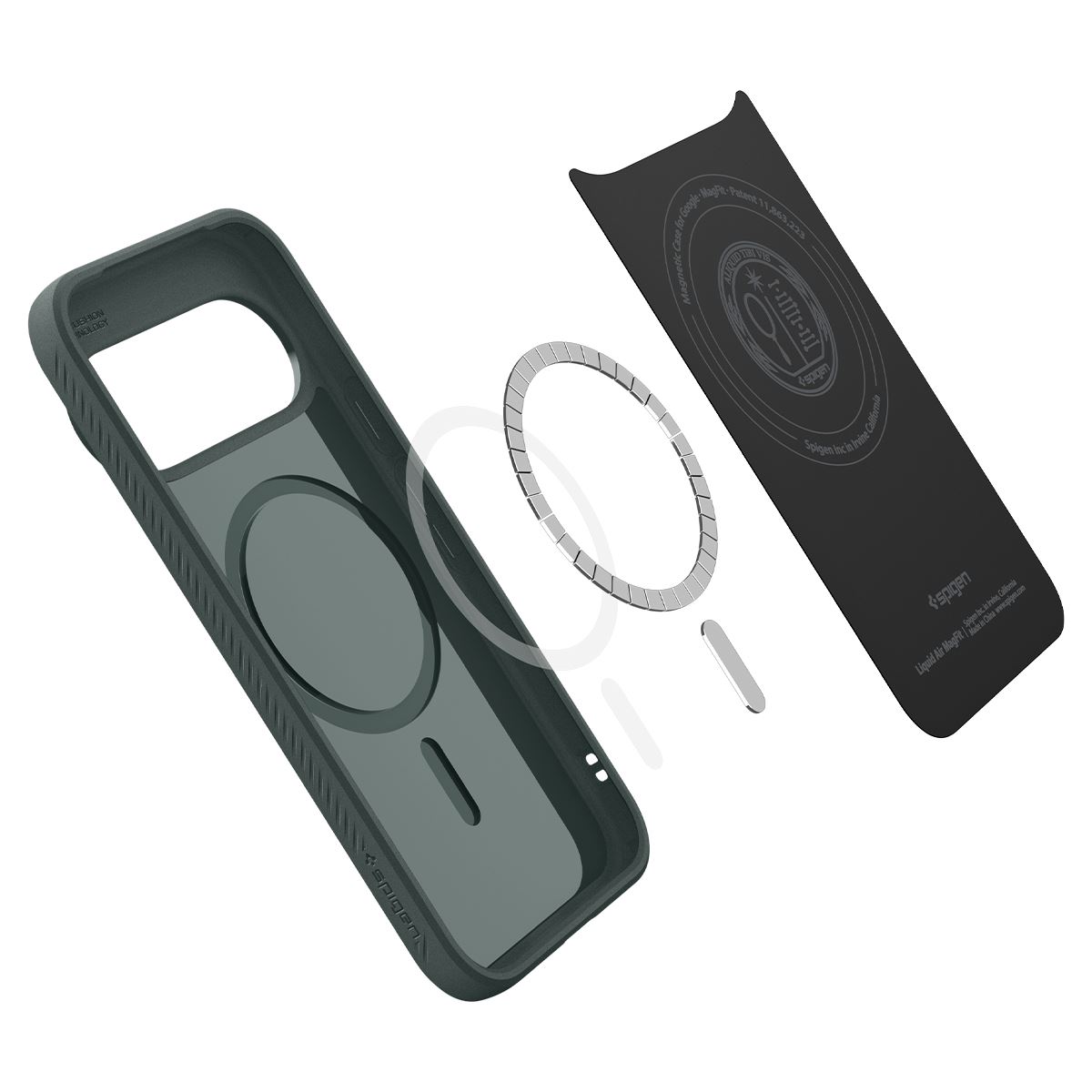 Spigen Liquid Air MagSafe, abyss green - Google Pixel 11 Pro (8)