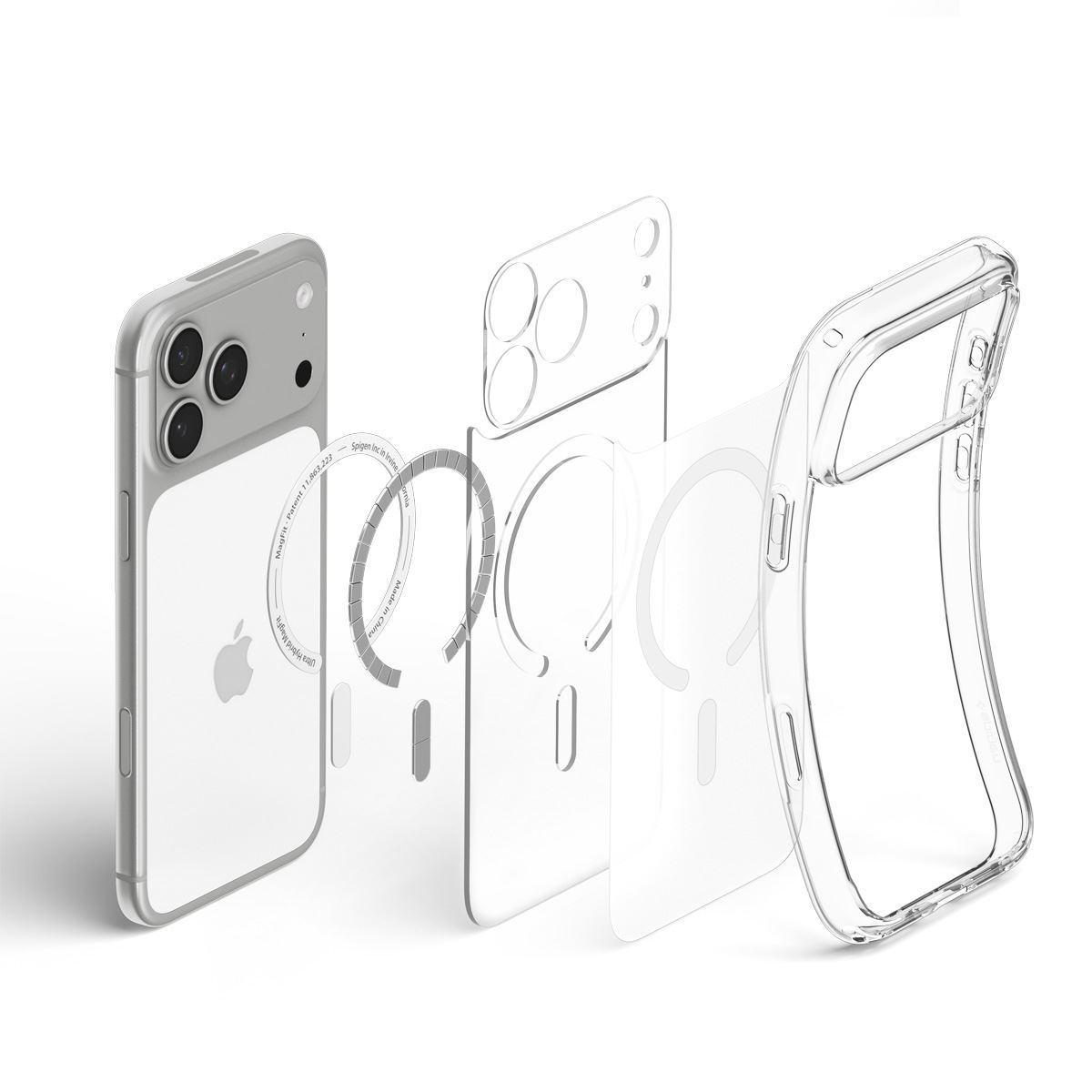 Spigen Ultra Hybrid MagSafe, frost white - iPhone 18 Pro/17 Pro (10)