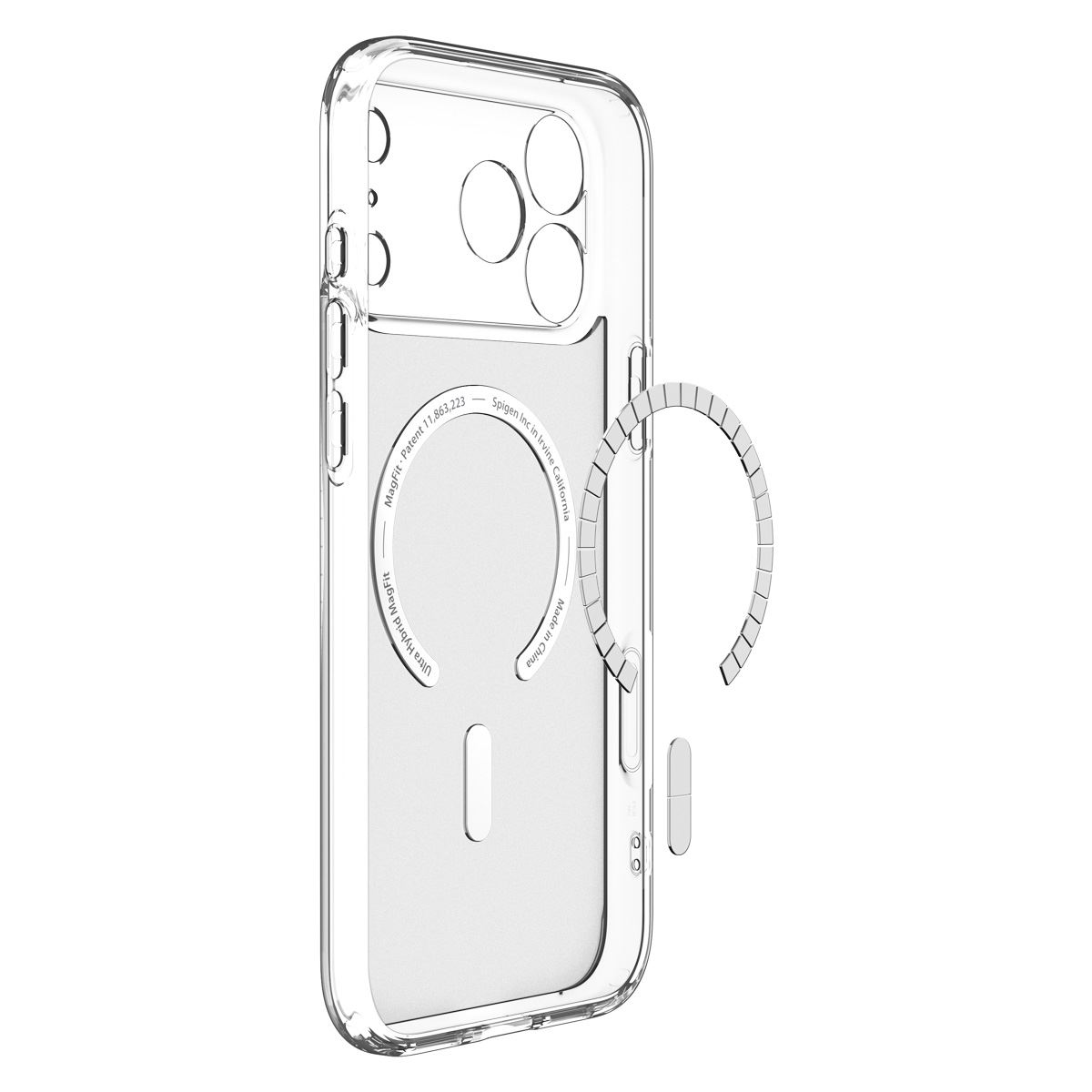Spigen Ultra Hybrid MagSafe, frost white - iPhone 18 Pro/17 Pro (11)