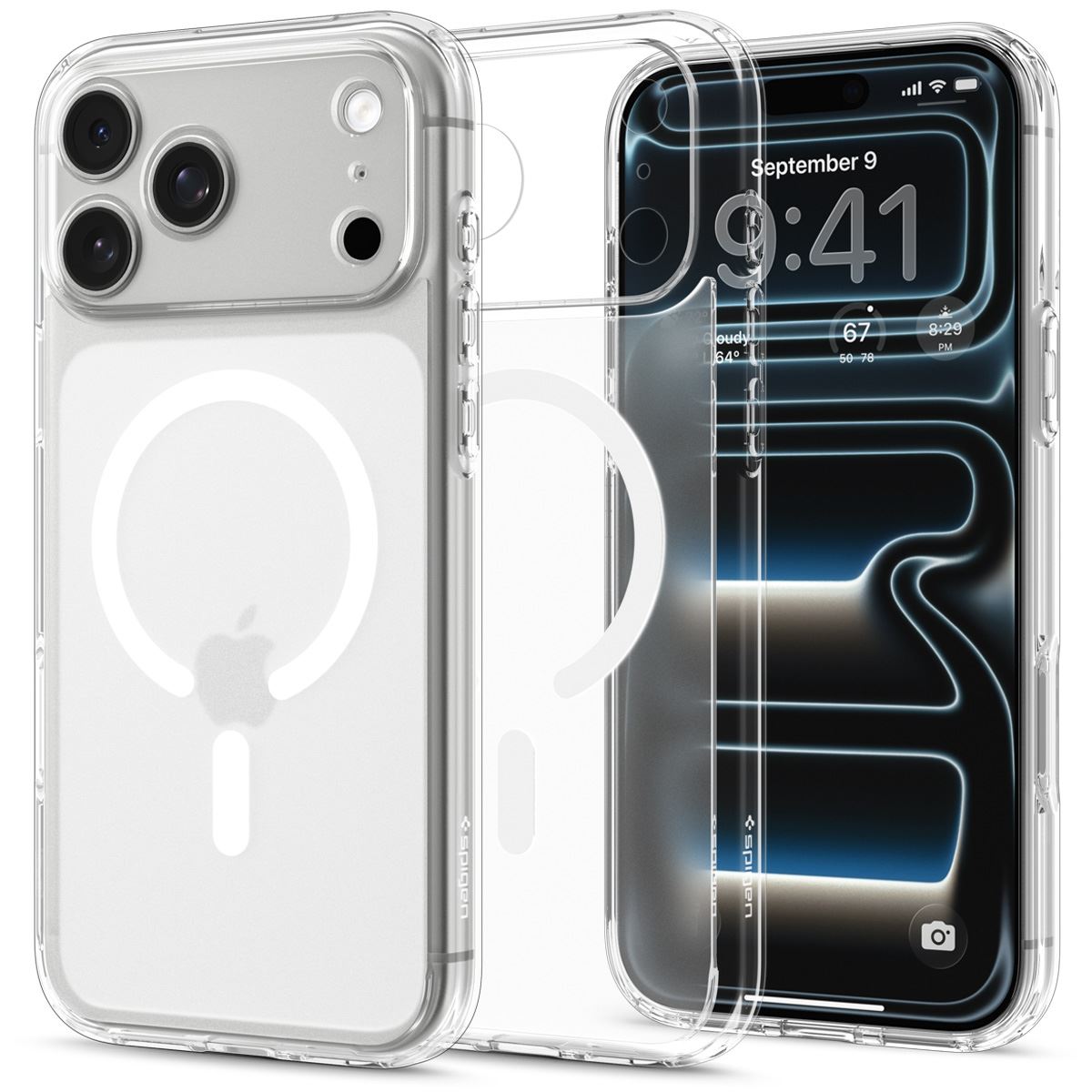 Spigen Ultra Hybrid MagSafe, frost white - iPhone 18 Pro/17 Pro (2)