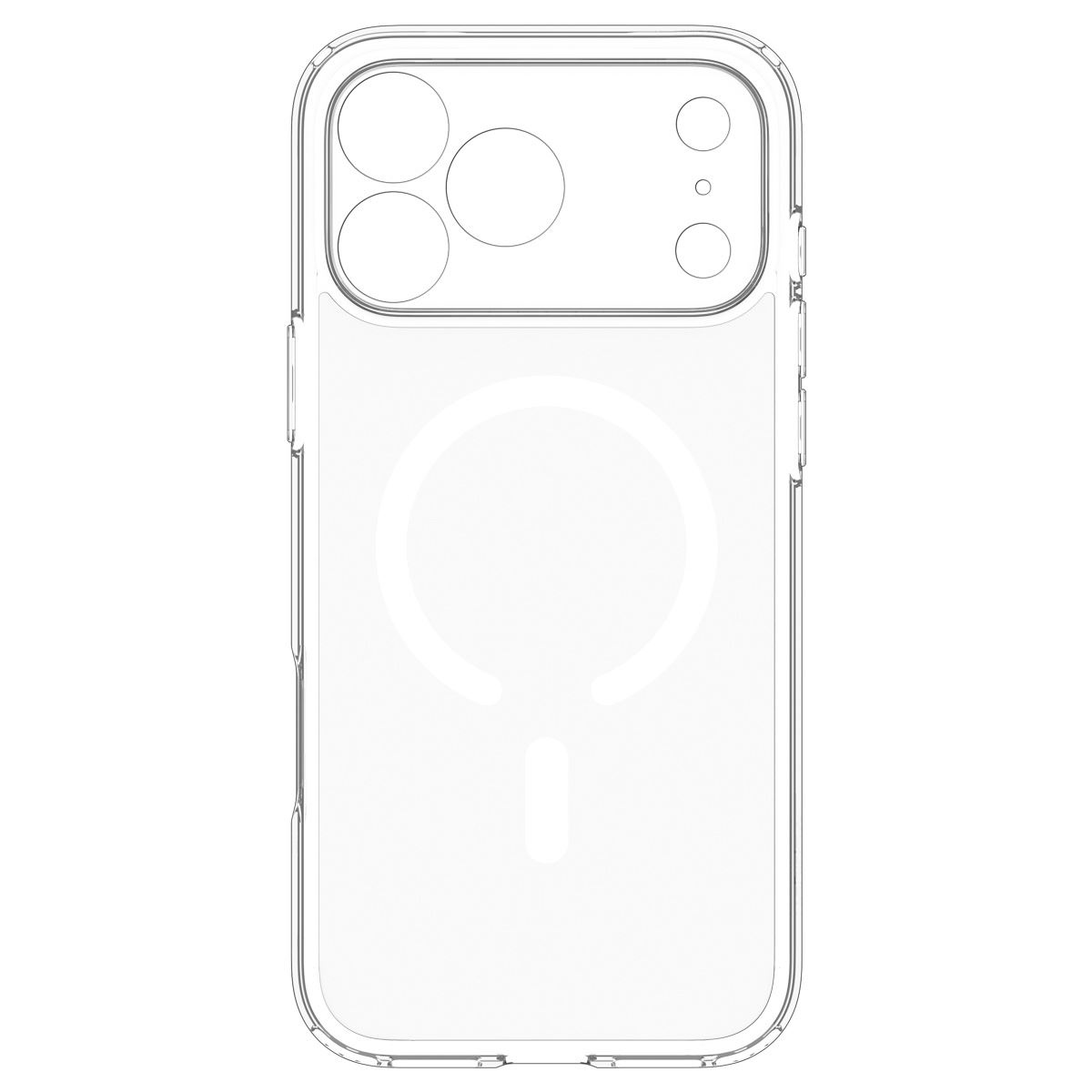 Spigen Ultra Hybrid MagSafe, frost white - iPhone 18 Pro/17 Pro (4)