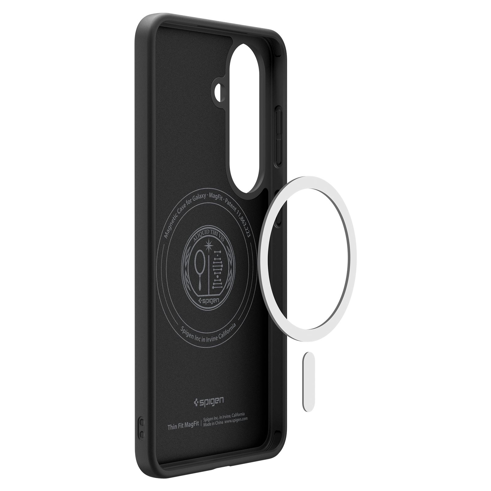 Spigen Thin Fit MagSafe, black - Samsung Galaxy S26 (8)