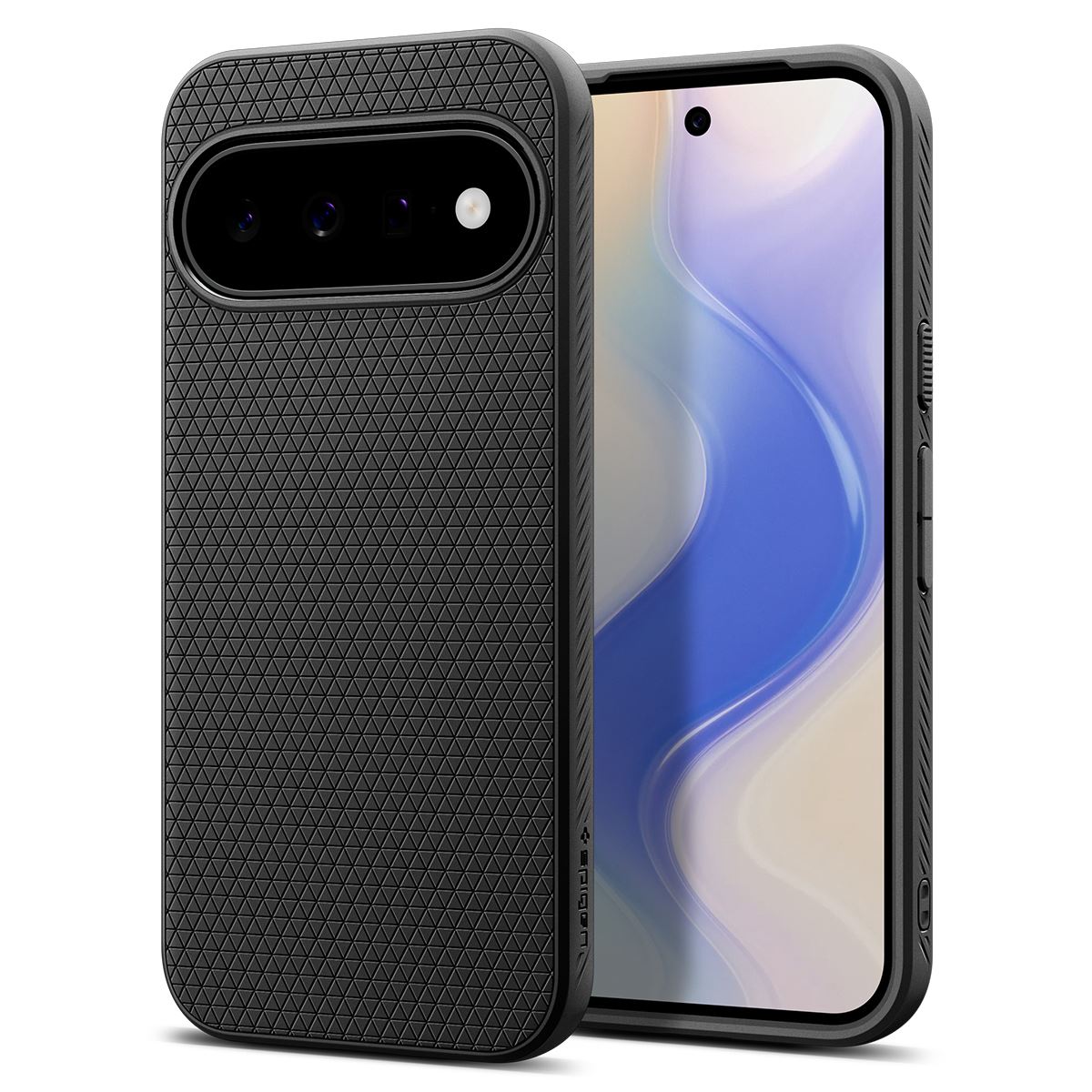 Spigen Liquid Air, matte black - Google Pixel 11 (1)