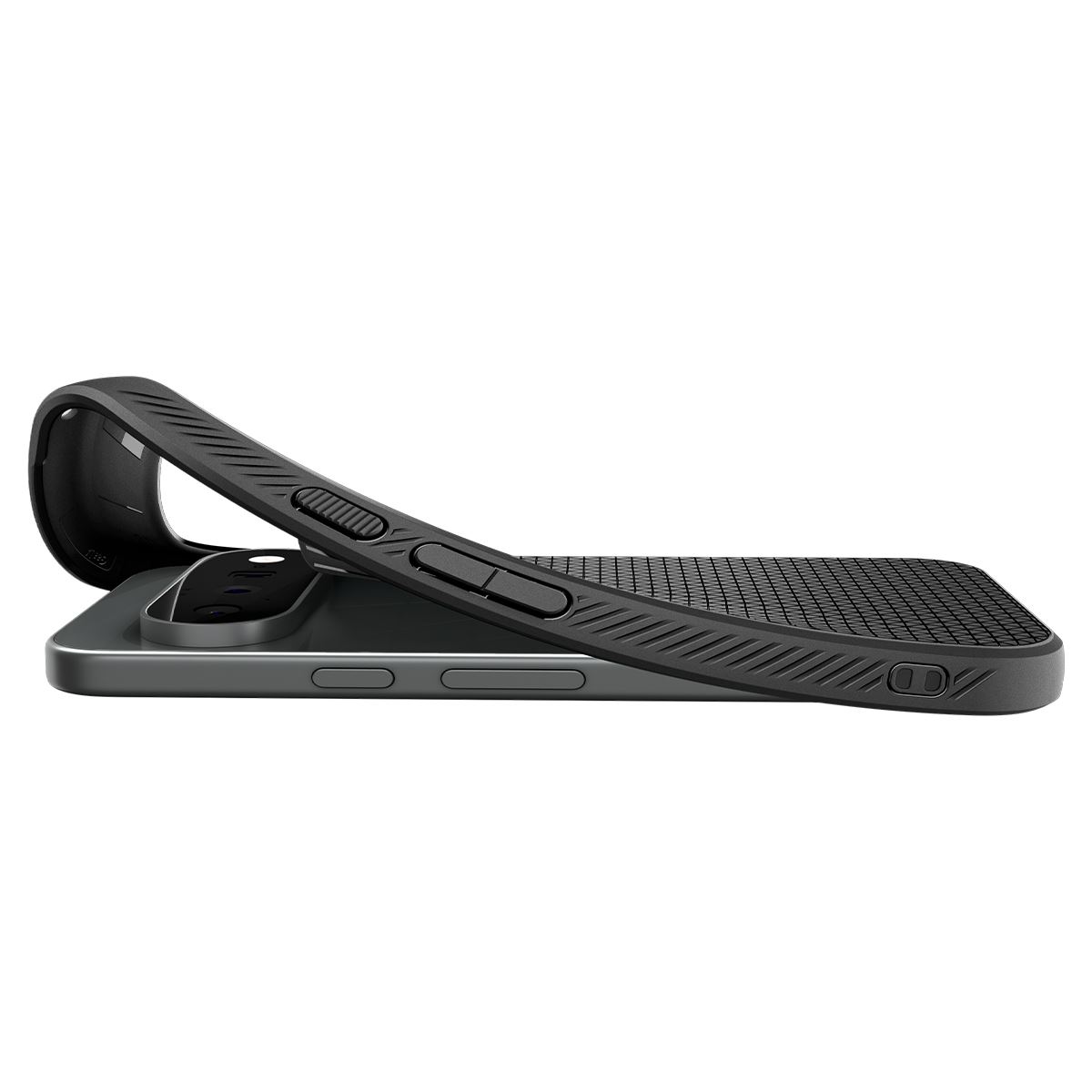 Spigen Liquid Air, matte black - Google Pixel 11 (9)