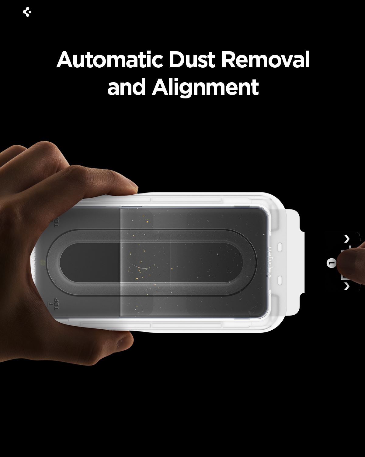 Spigen Glass tR EZ Fit Pro (Anti Reflection) 2 Pack, transparency - Samsung Galaxy S26 (18)