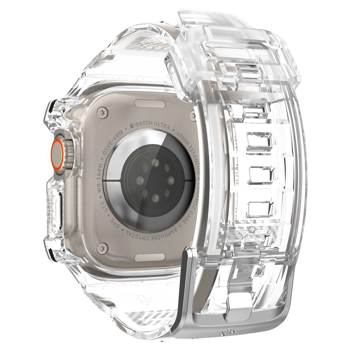 Spigen Rugged Armor Pro, crystal clear - Apple Watch Ultra 3/2/1 (8)