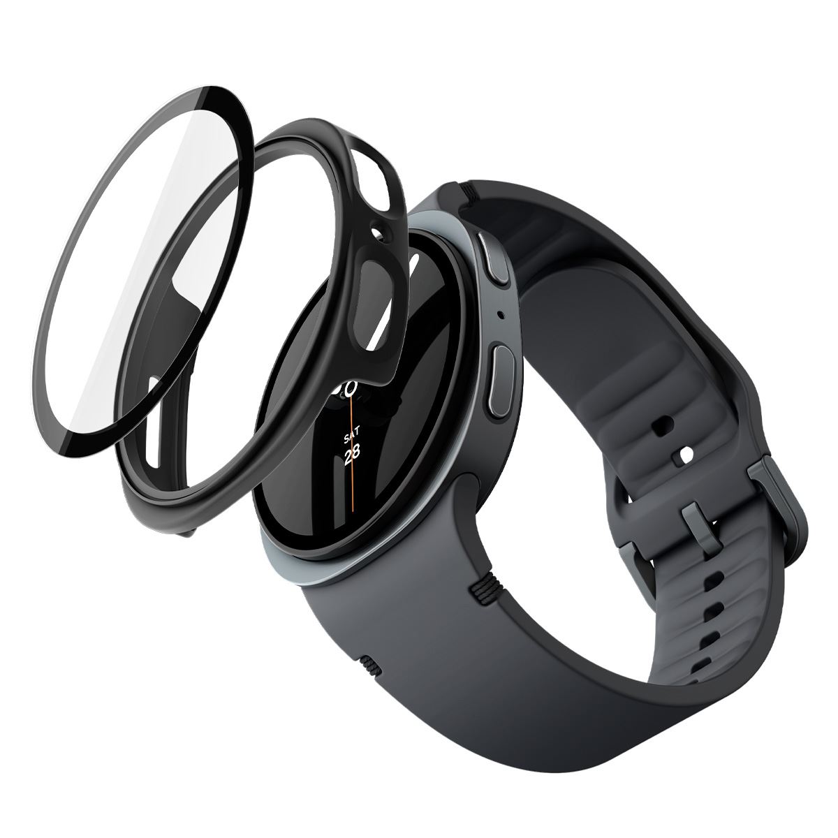 Spigen Thin Fit 360, black - Samsung Galaxy Watch 9/8 40mm (10)