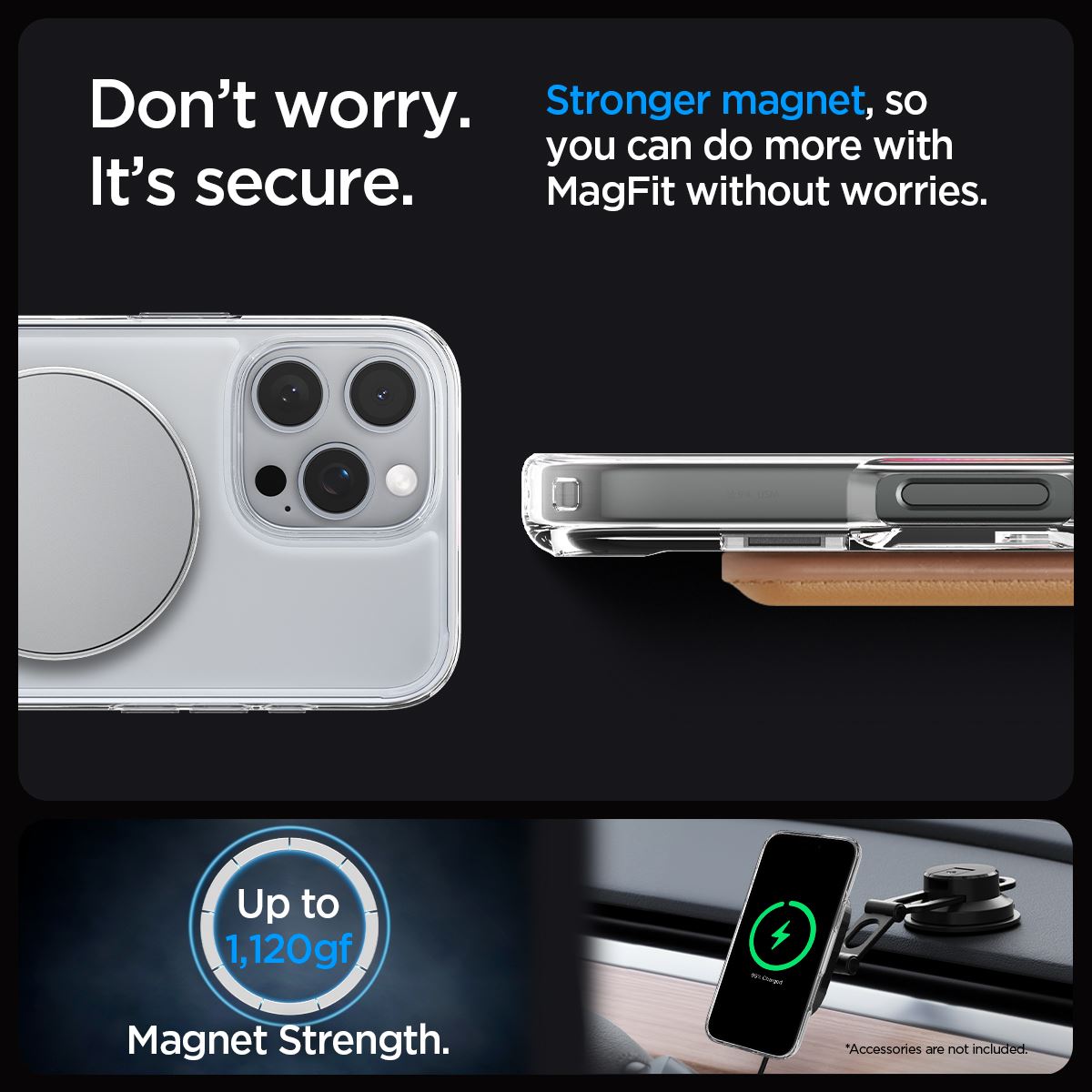 Spigen Ultra Hybrid S MagSafe, crystal clear - iPhone 16 Pro Max (11)