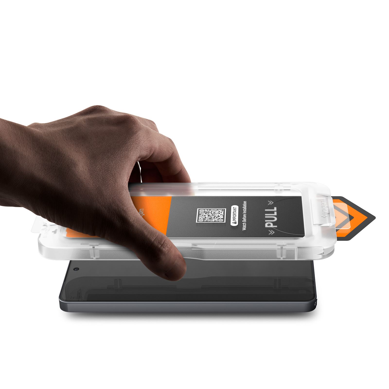 Spigen Glass tR EZ Fit Pro HD 2 Pack, transparency - Samsung Galaxy S26 Ultra (7)