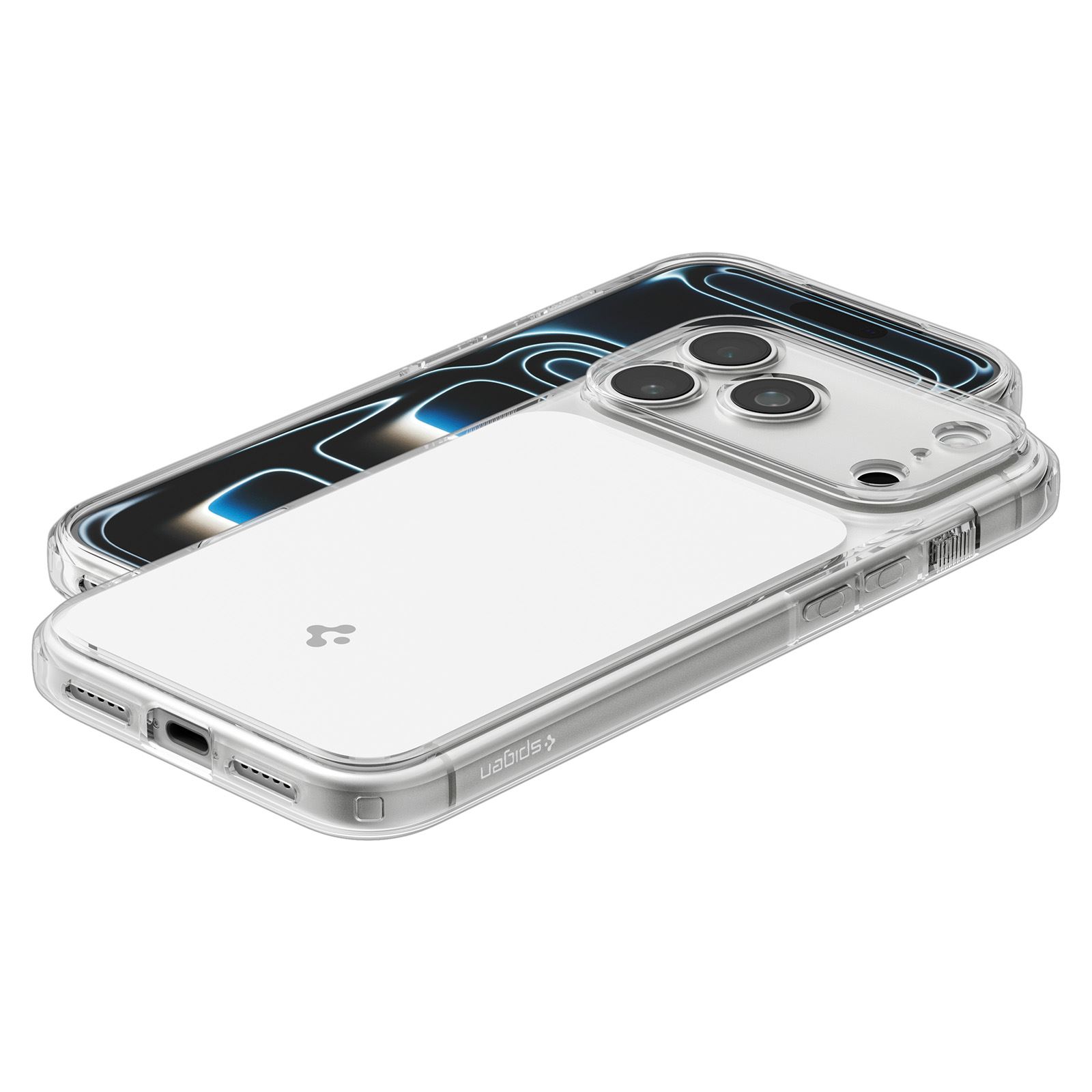 Spigen Ultra Hybrid T MagSafe, glossy white - iPhone 18 Pro/17 Pro (6)