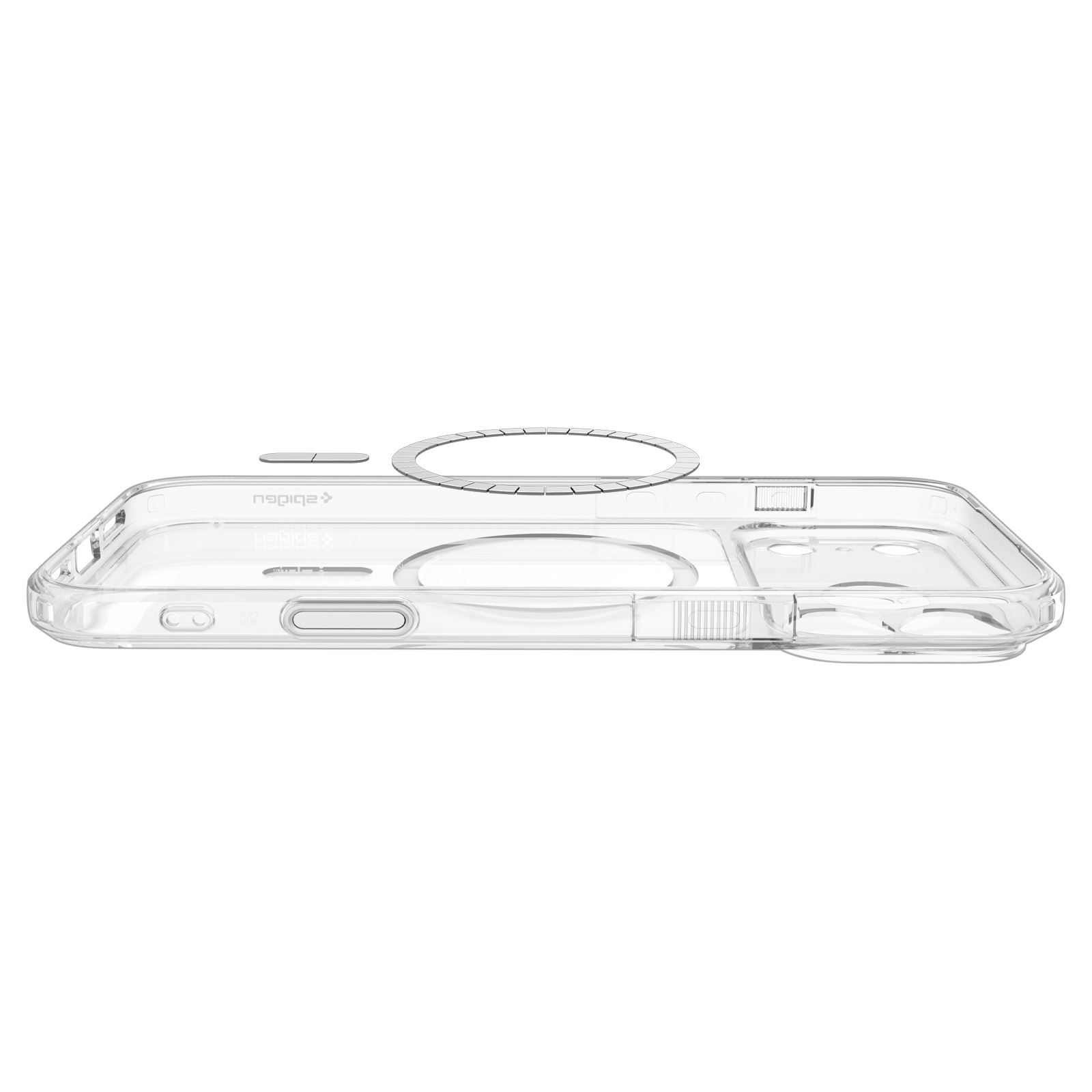 Spigen Ultra Hybrid T MagSafe, glossy white - iPhone 18 Pro/17 Pro (8)