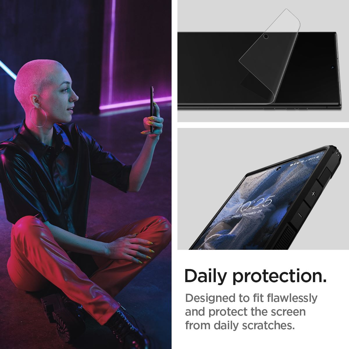 Spigen Film Neo Flex 2 Pack - Samsung Galaxy S23 Ultra (17)
