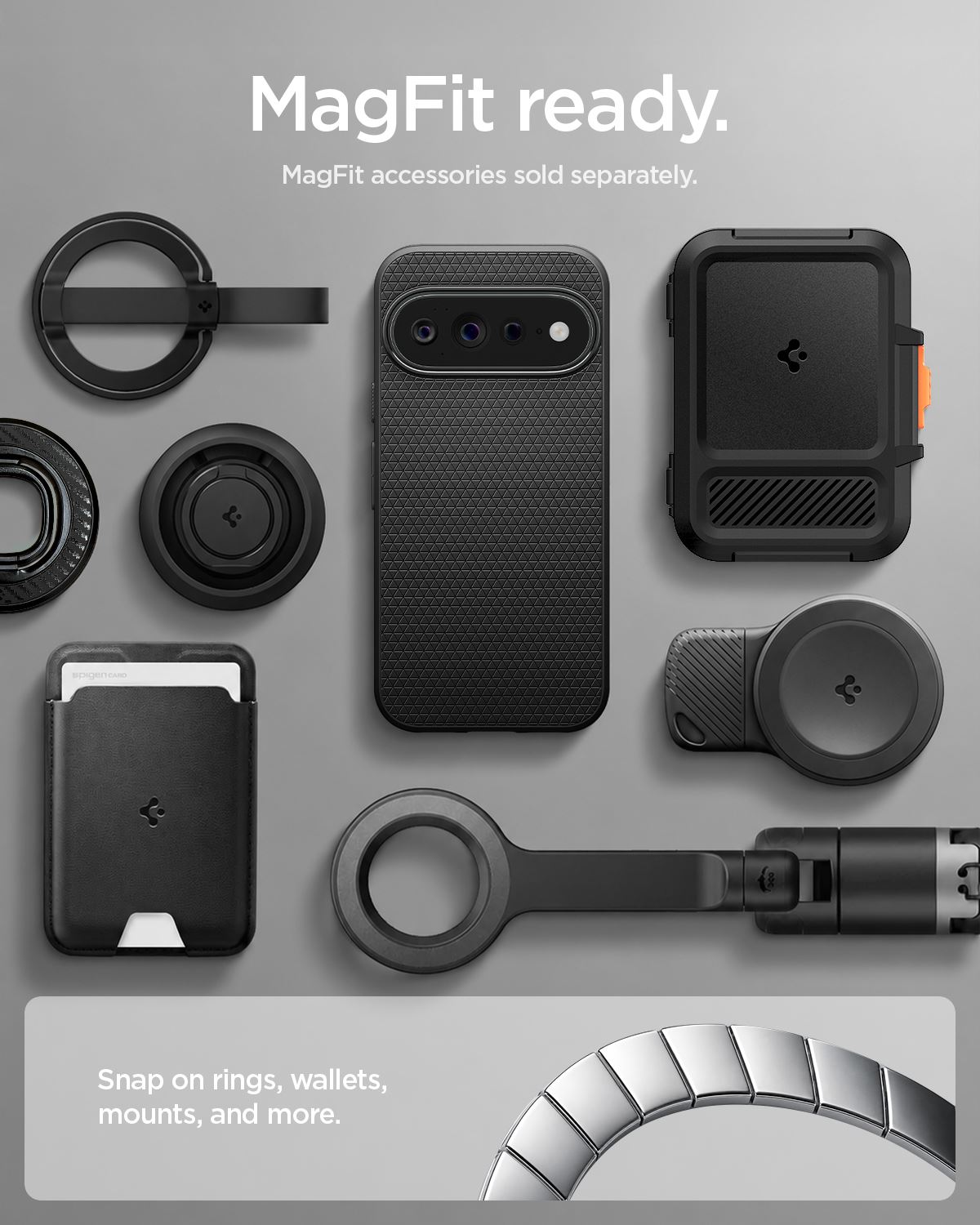Spigen Liquid Air MagSafe, matte black - Google Pixel 11 Pro (15)