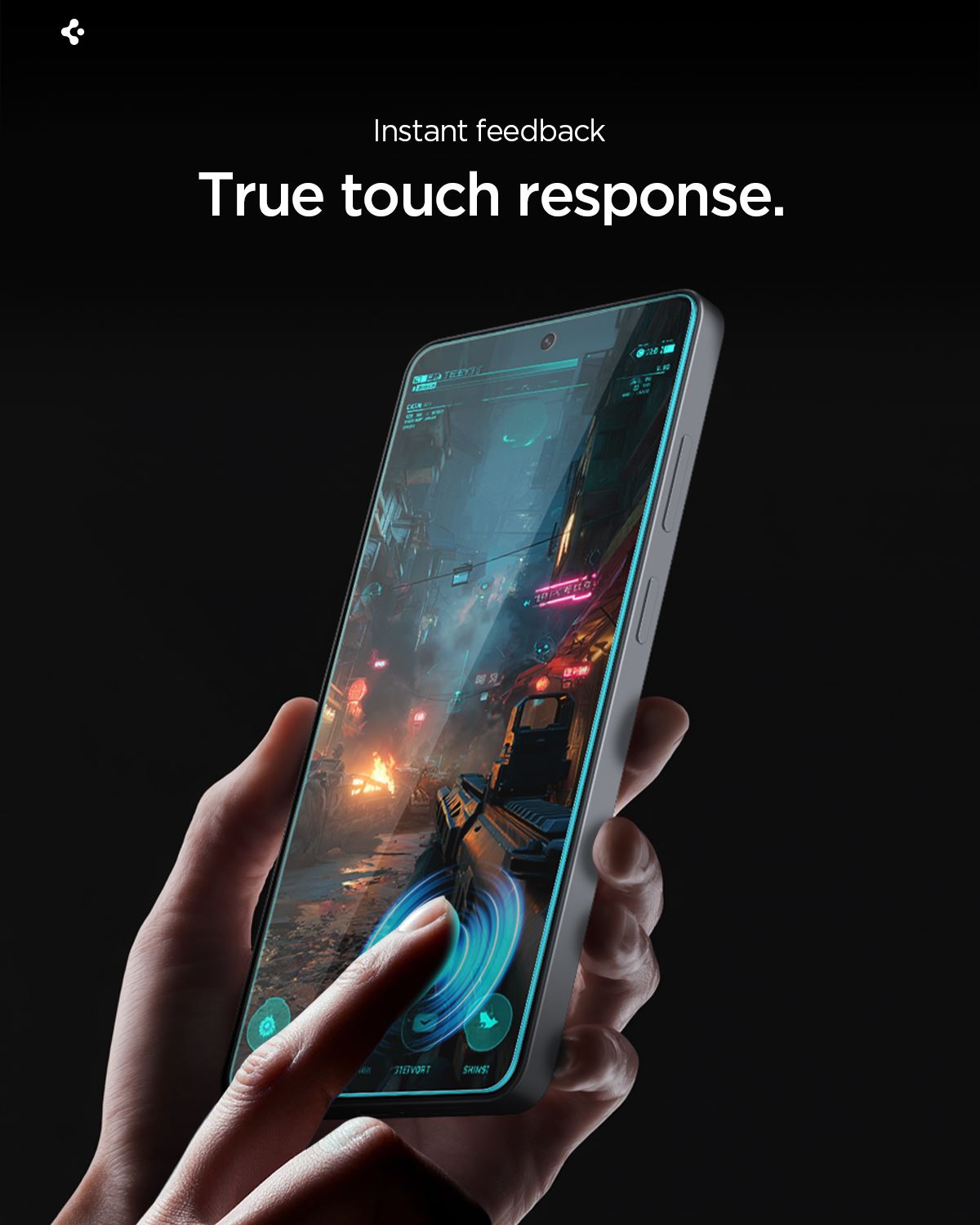 Spigen Glass tR EZ Fit Pro (Anti Reflection) 2 Pack, transparency - Samsung Galaxy S26+ (21)