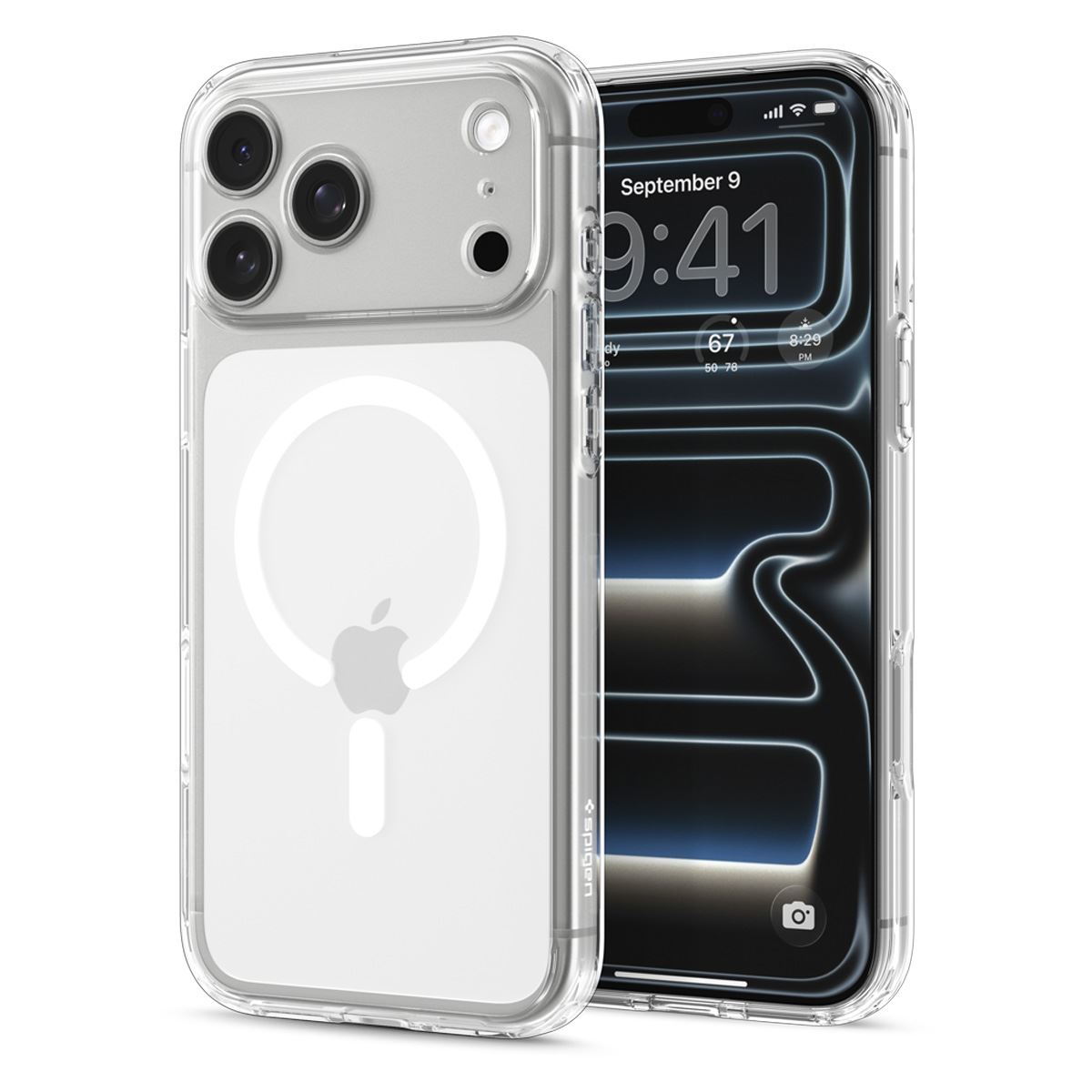 Spigen Ultra Hybrid MagSafe, clear white - iPhone 18 Pro Max/17 Pro Max (12)