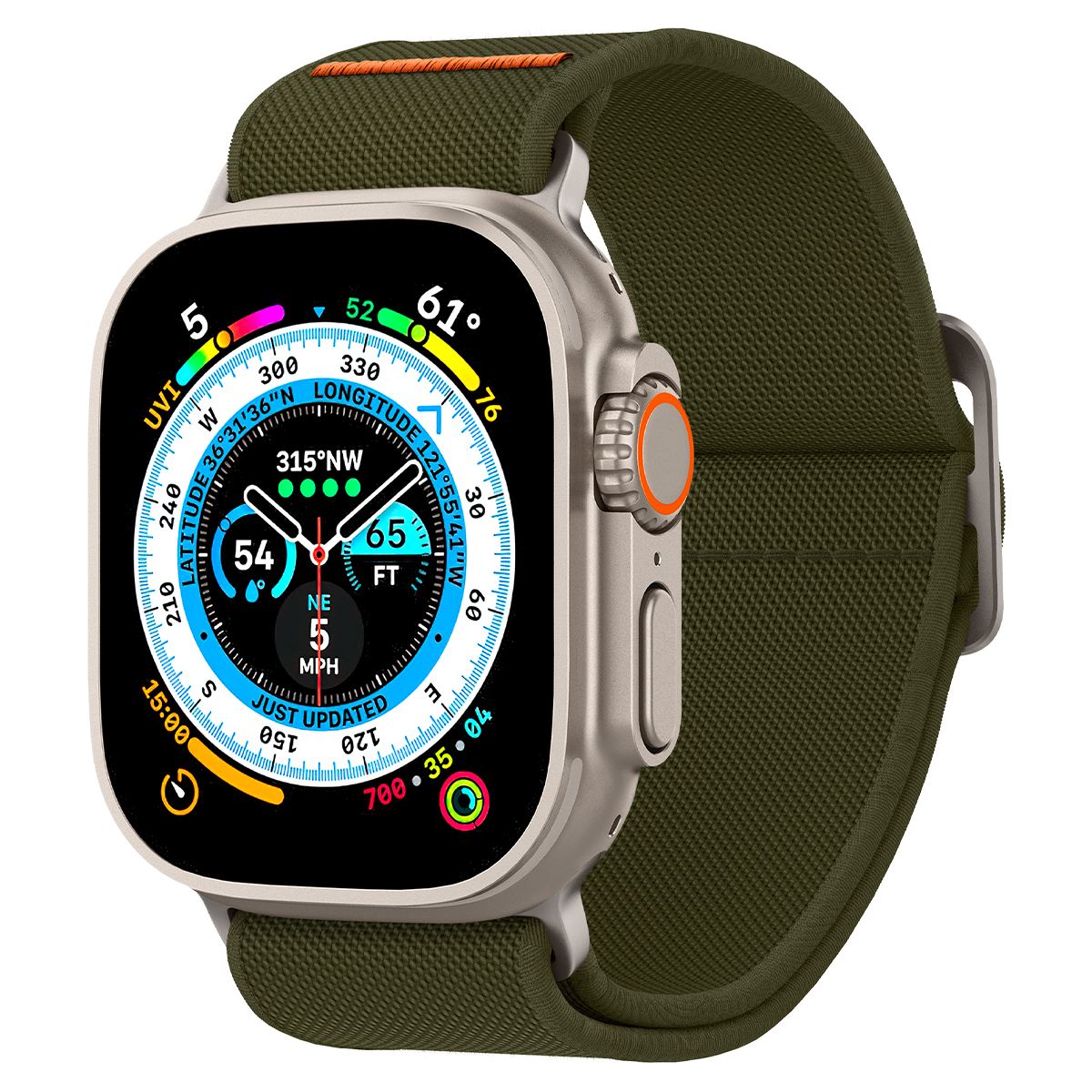 Spigen Lite Fit Ultra, khaki - Apple Watch 49mm/46mm/45mm/44mm/42mm