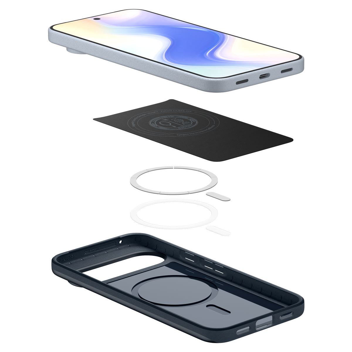 Spigen Thin Fit MagSafe, metal slate - Google Pixel 10 Pro/Pixel 10 (10)