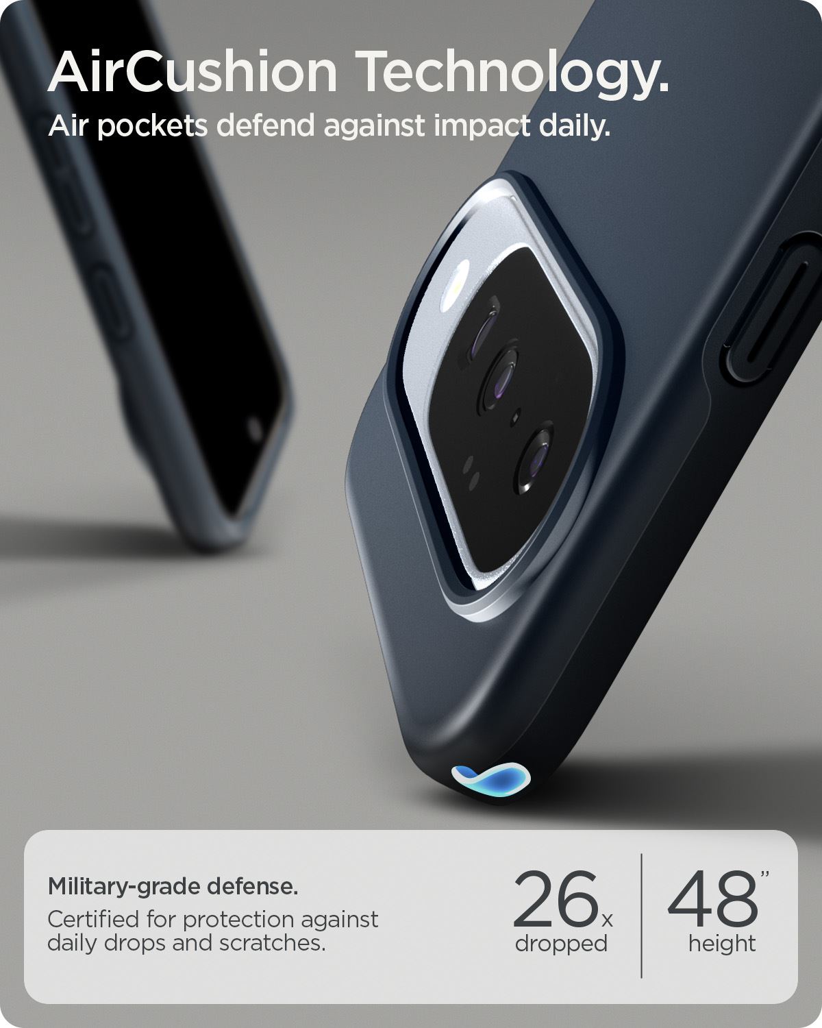 Spigen Thin Fit MagSafe, metal slate - Google Pixel 10 Pro/Pixel 10 (15)