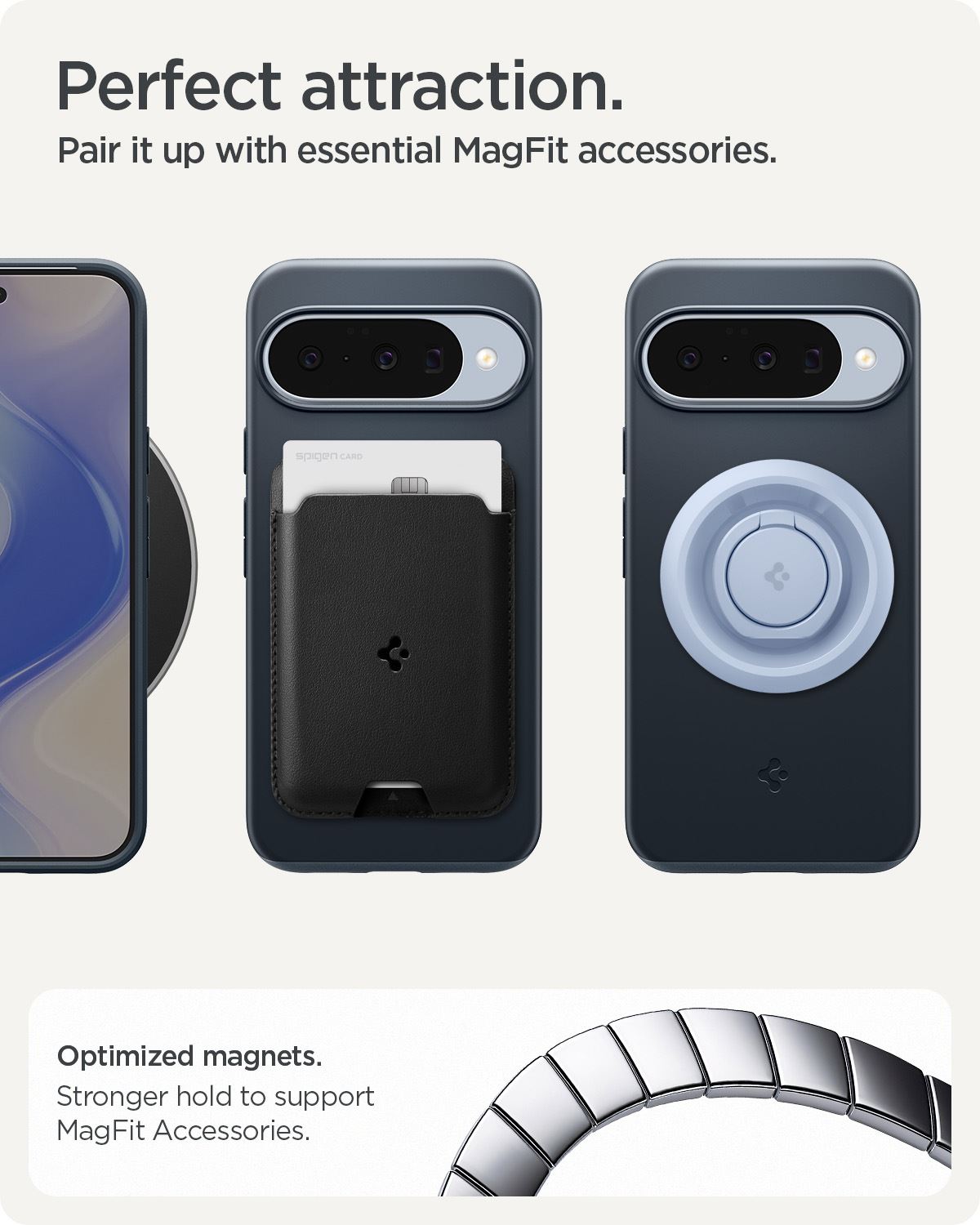 Spigen Thin Fit MagSafe, metal slate - Google Pixel 10 Pro/Pixel 10 (18)