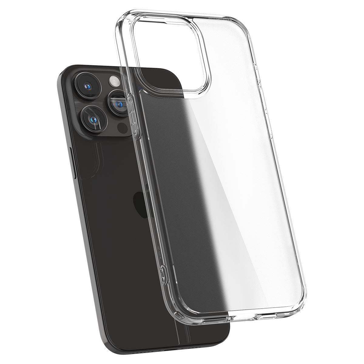 Spigen Ultra Hybrid, frost clear - iPhone 15 Pro Max (6)