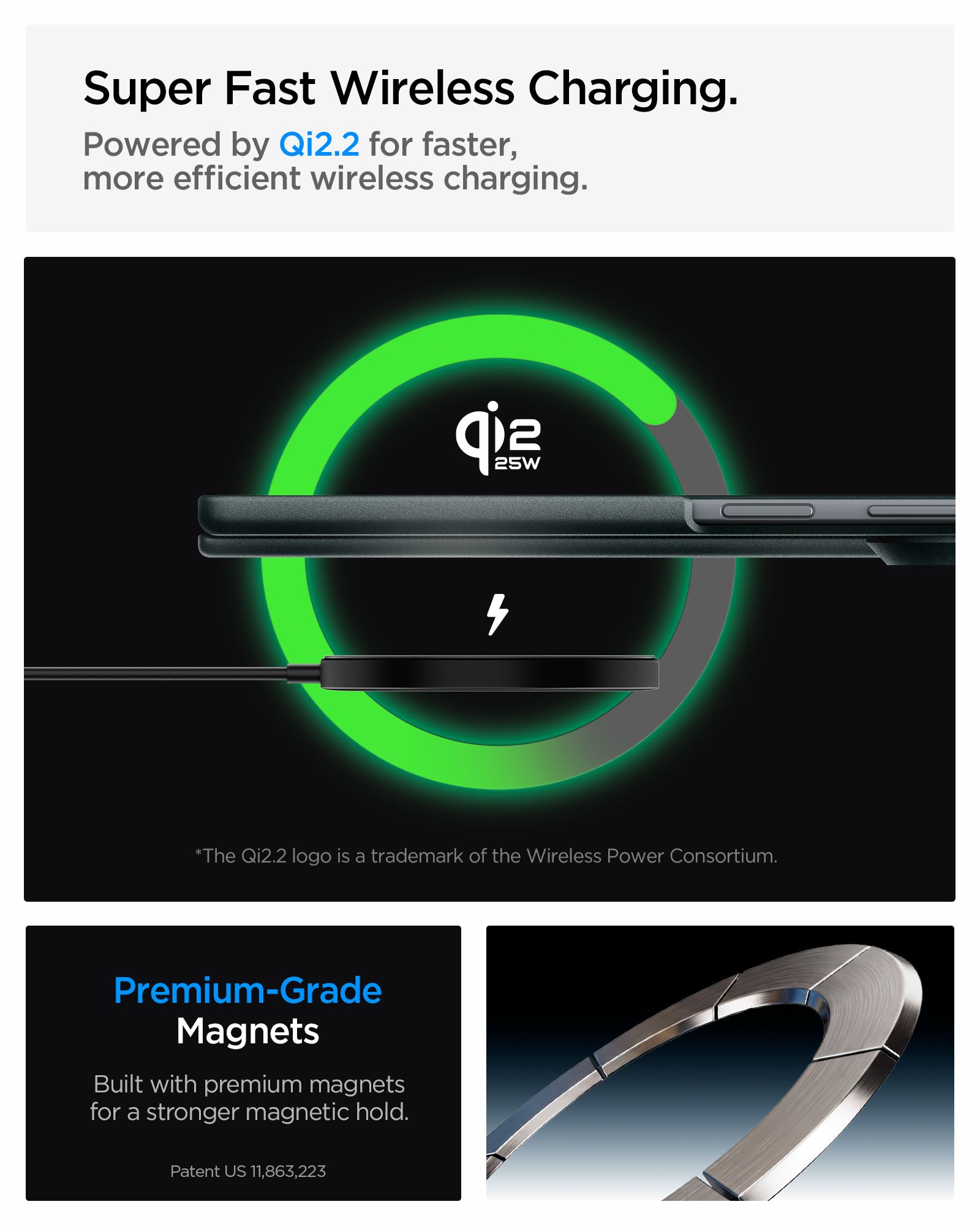 Spigen Air Fit Pro MagSafe, abyss green - Samsung Galaxy Z Fold8 Ultra (24)