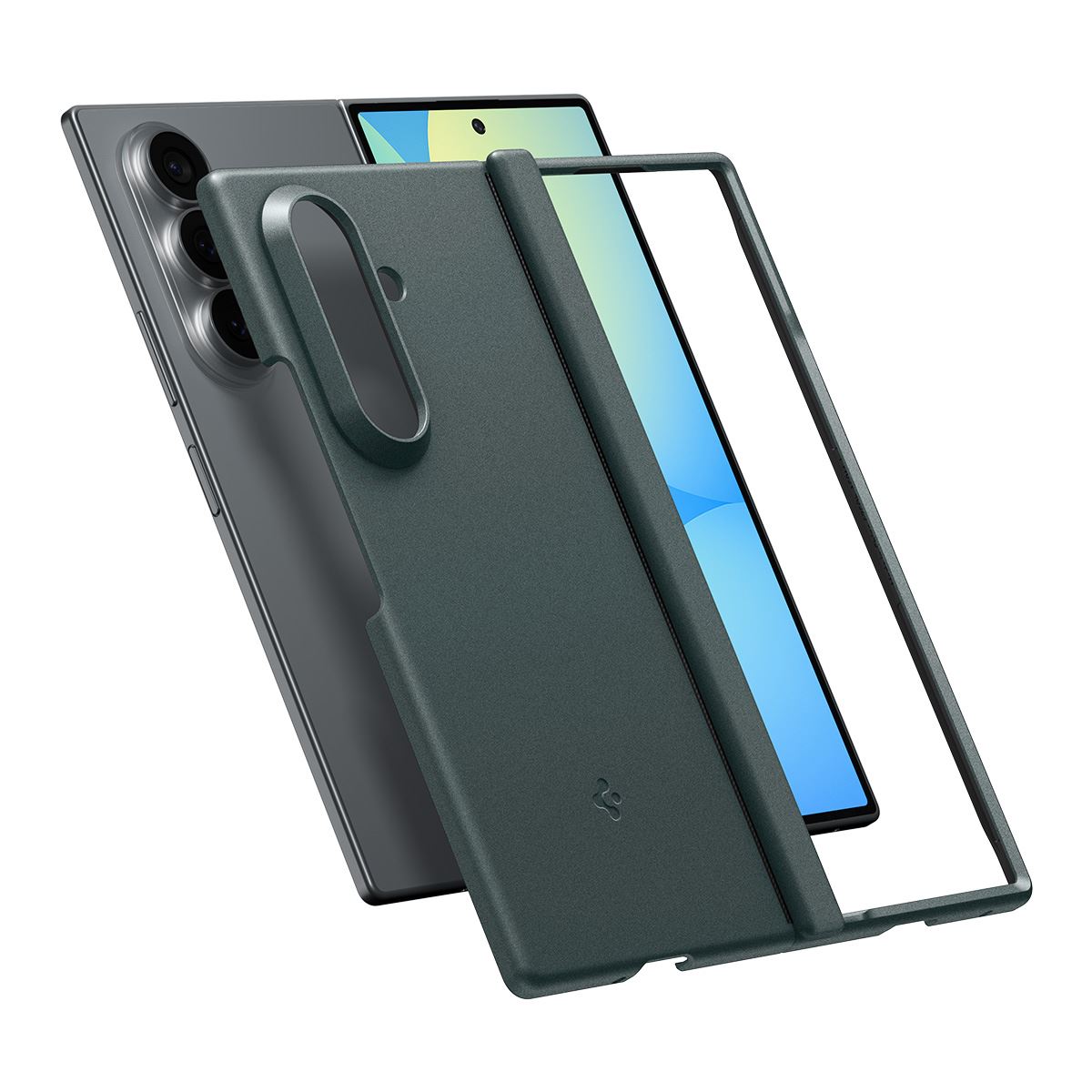 Spigen Air Fit Pro MagSafe, abyss green - Samsung Galaxy Z Fold8 Ultra (9)