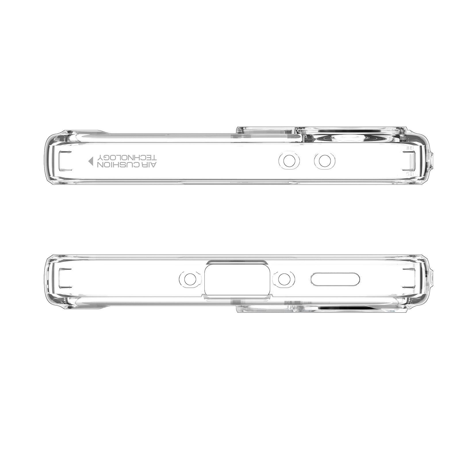 Spigen Ultra Hybrid, crystal clear - Samsung Galaxy A37 5G (5)