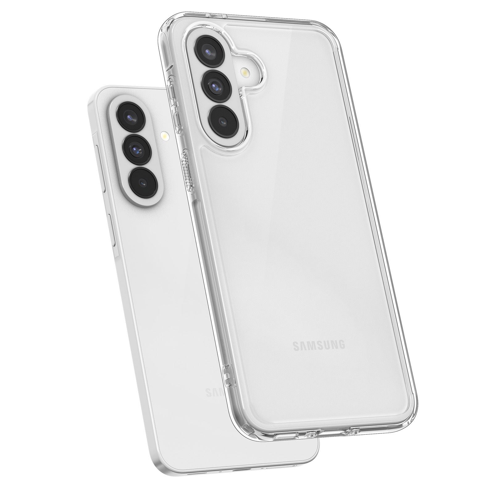 Spigen Ultra Hybrid, crystal clear - Samsung Galaxy A37 5G (6)