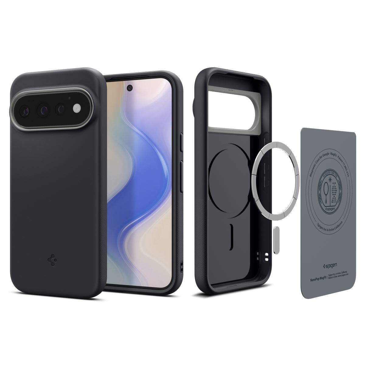Spigen Nano Pop MagSafe, black sesame - Google Pixel 11 Pro (3)