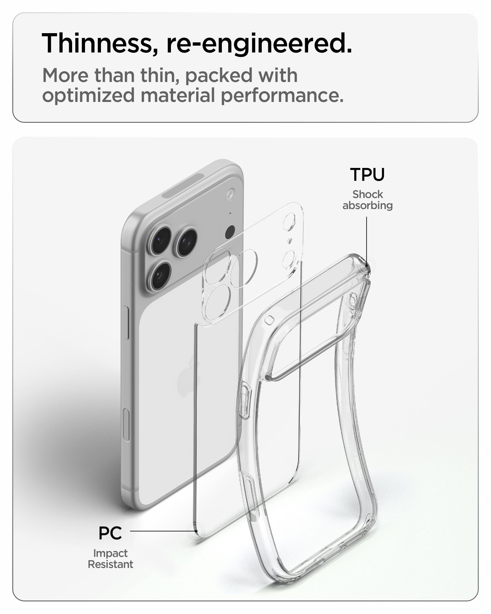 Spigen Ultra Hybrid, crystal clear - iPhone 18 Pro Max/17 Pro Max (11)