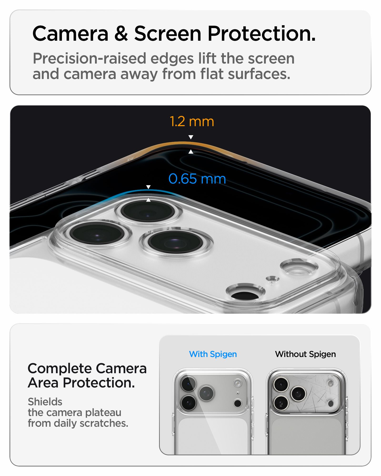 Spigen Ultra Hybrid, crystal clear - iPhone 18 Pro Max/17 Pro Max (14)
