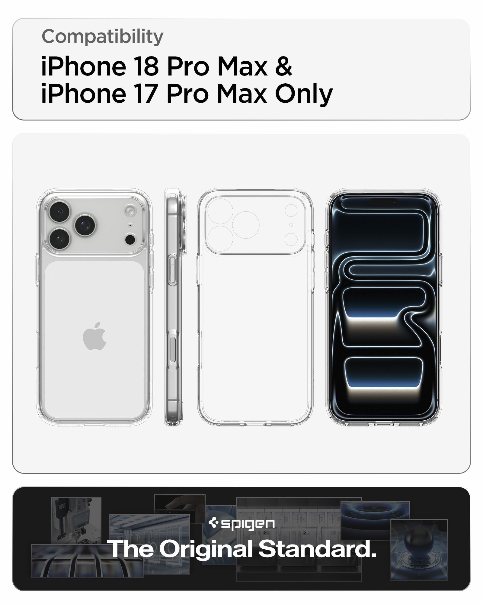 Spigen Ultra Hybrid, crystal clear - iPhone 18 Pro Max/17 Pro Max (17)