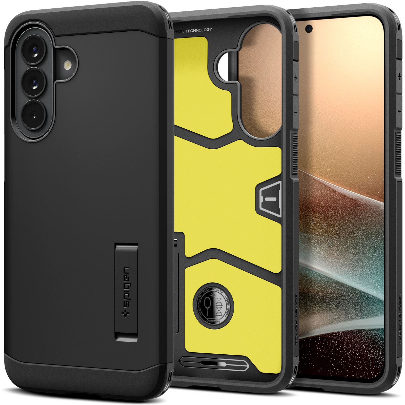 Spigen Tough Armor, black - Samsung Galaxy A57 5G (1)