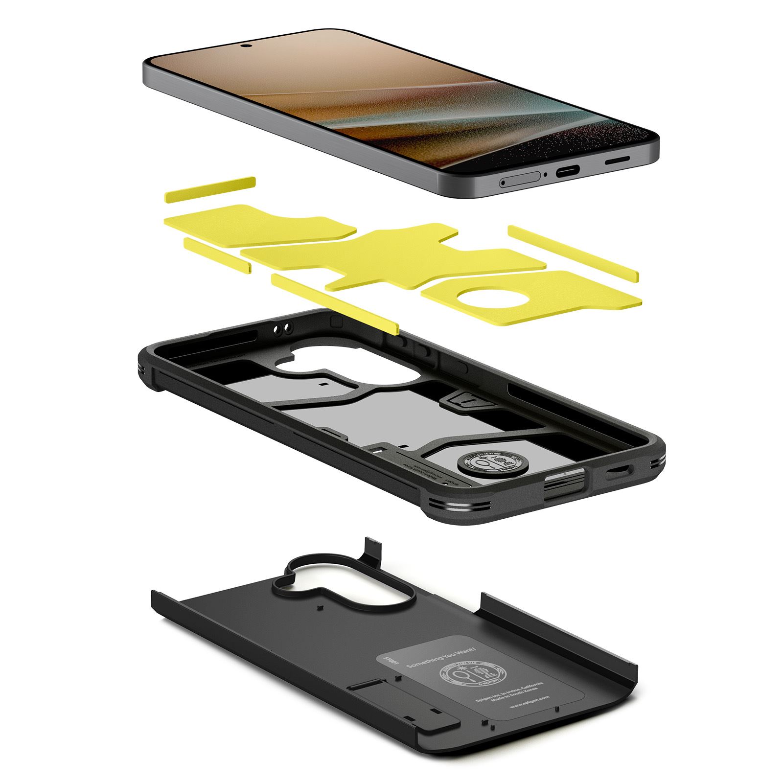 Spigen Tough Armor, black - Samsung Galaxy A57 5G (6)