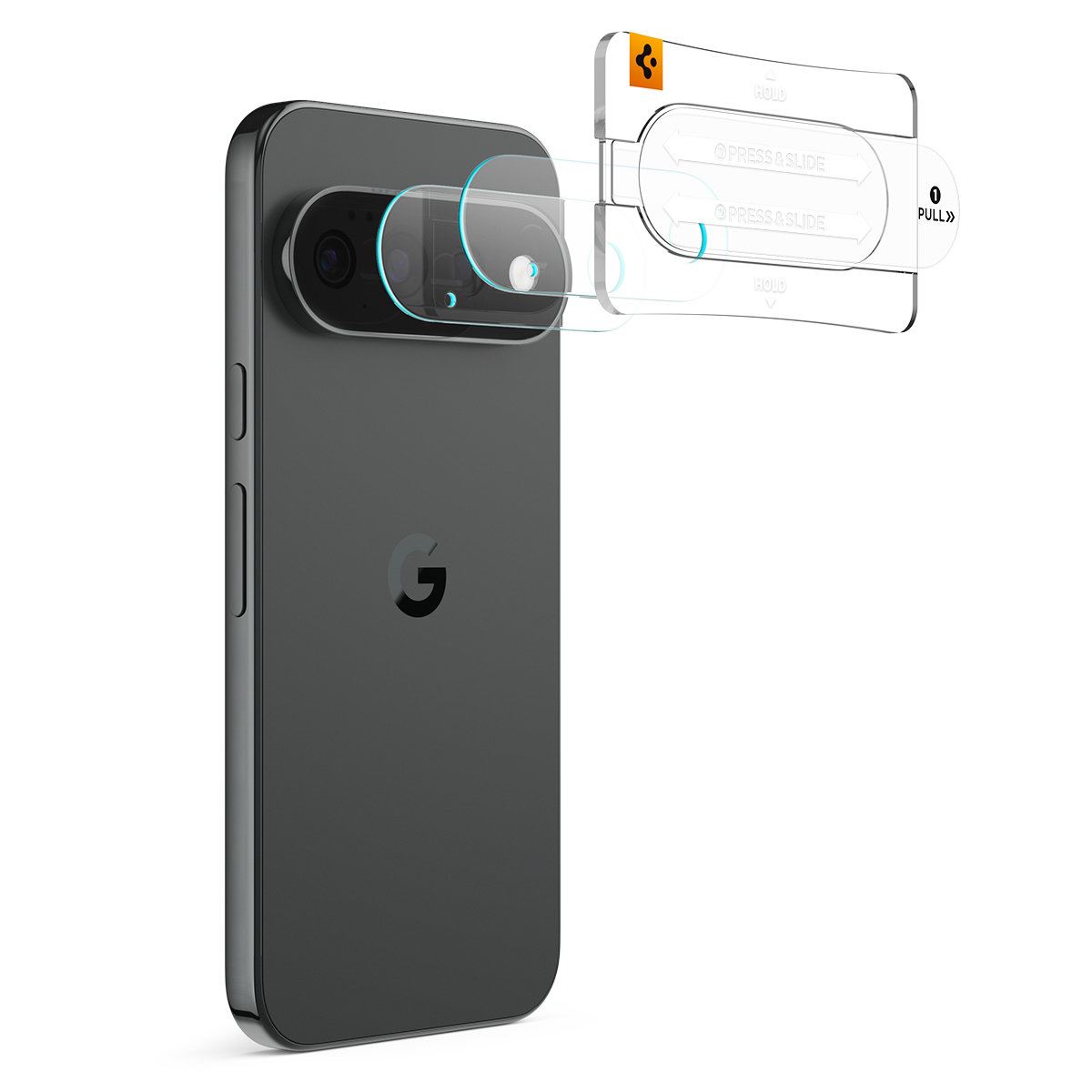 Spigen Glass tR EZ Fit Optik Pro 2 Pack, crystal clear - Google Pixel 11 (2)