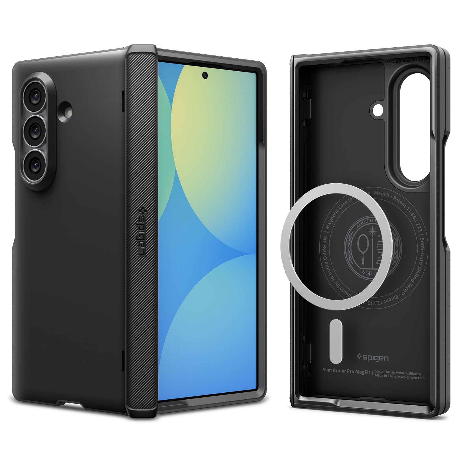 Spigen Slim Armor Pro MagSafe, black - Samsung Galaxy Z Fold8 Ultra (2)