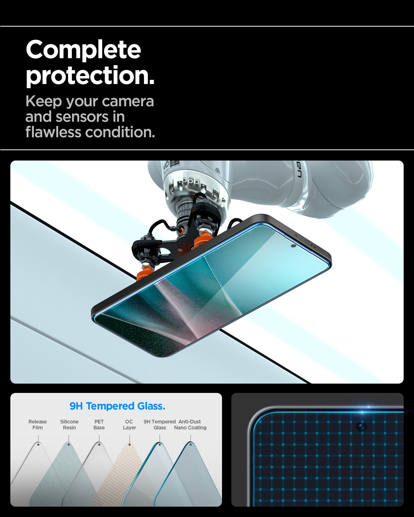 Spigen Glass tR EZ Fit HD 1 Pack - Samsung Galaxy A37 5G/ A36 5G (6)