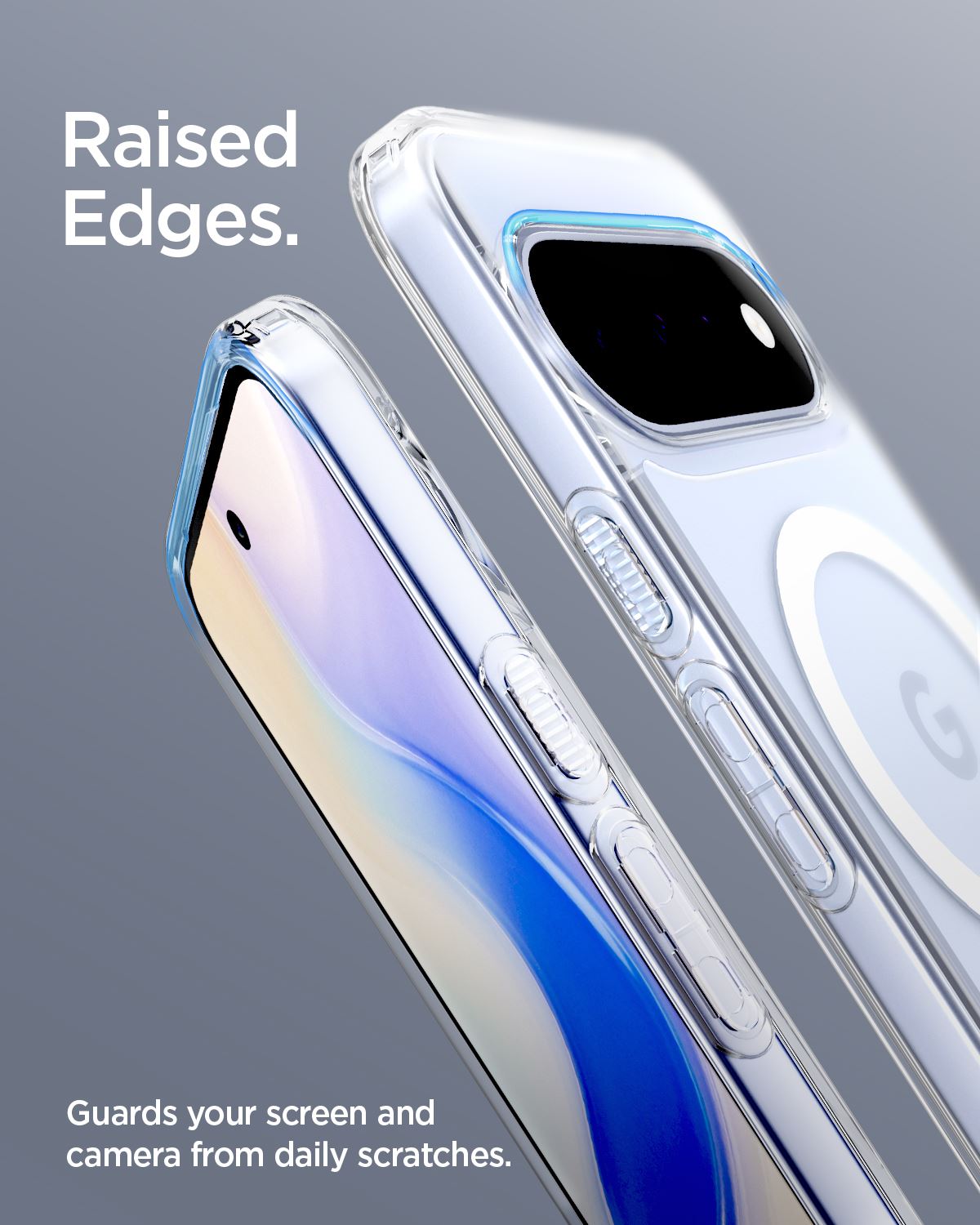 Spigen Ultra Hybrid MagSafe, clear white - Google Pixel 11 (13)