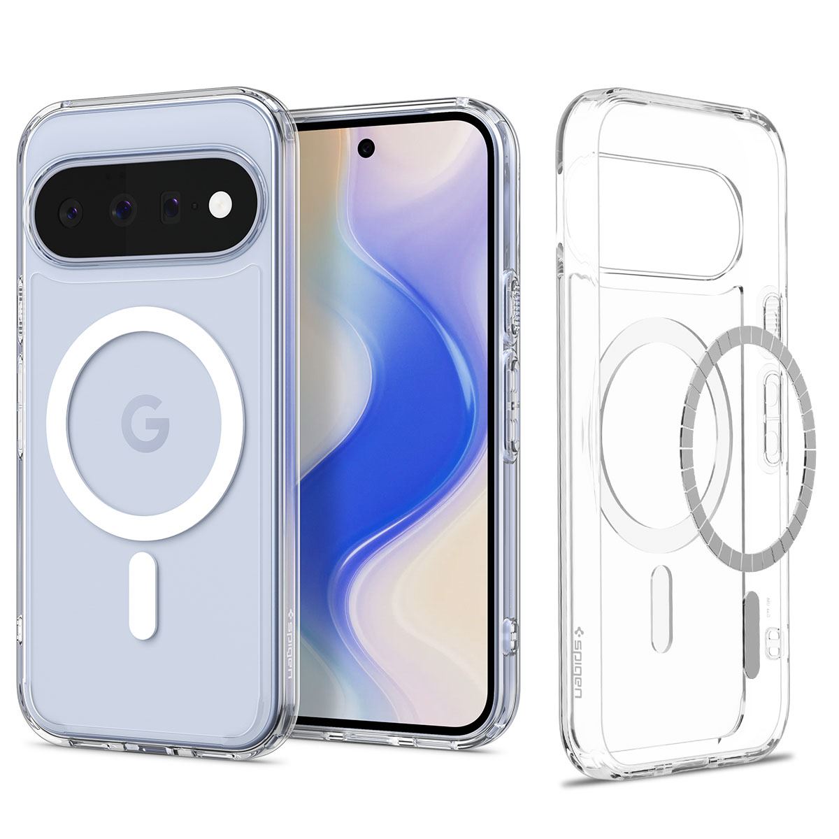 Spigen Ultra Hybrid MagSafe, clear white - Google Pixel 11 (2)