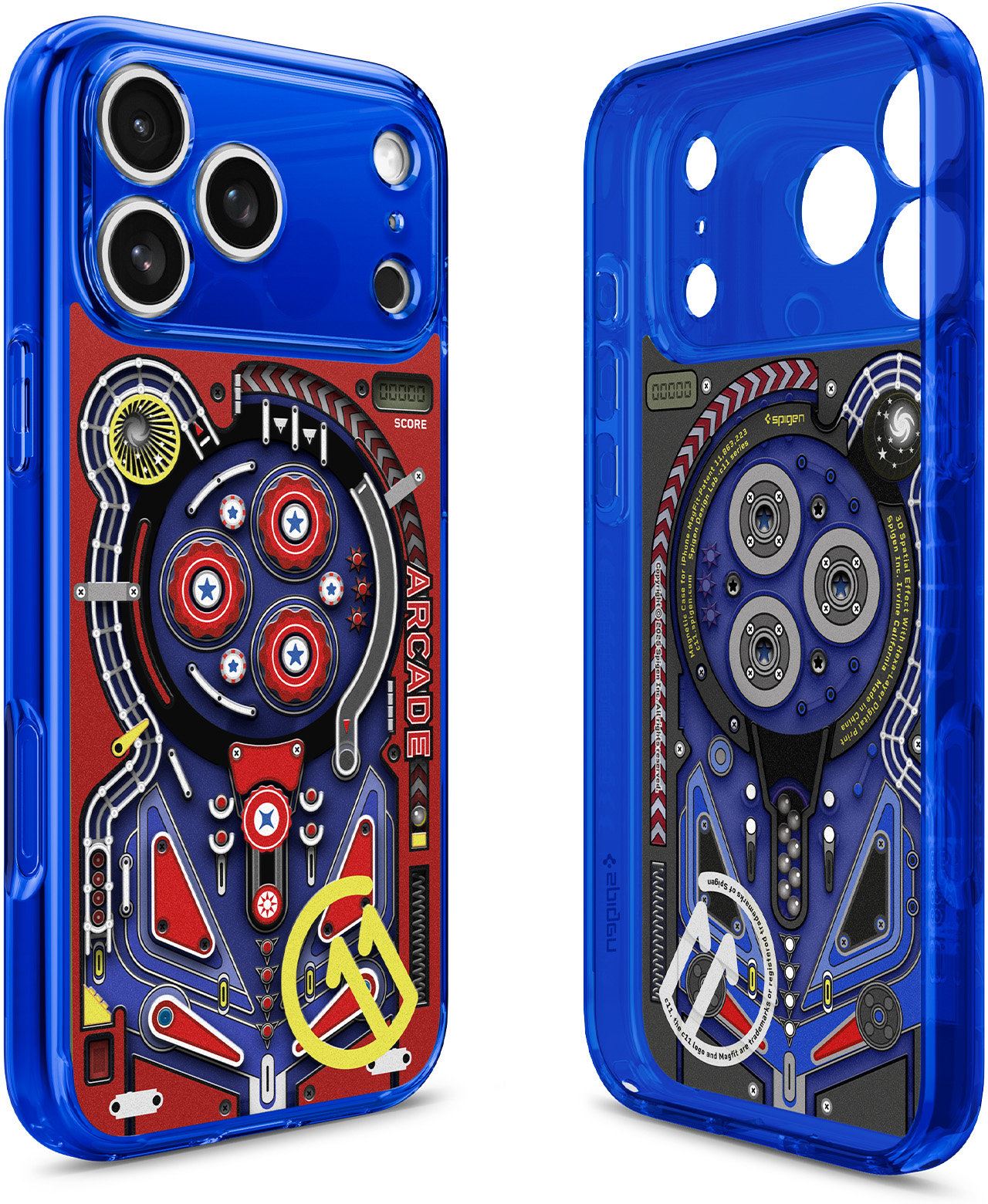 Spigen c11 Ultra Hybrid MagSafe, arcade - iPhone 17 Pro Max (2)