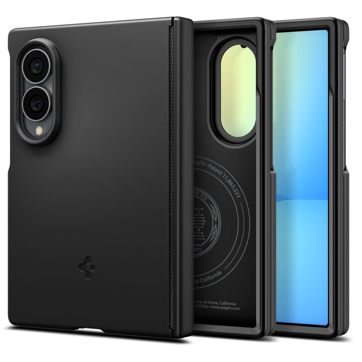 Spigen Air Fit Pro MagSafe, black - Samsung Galaxy Z Fold8 (1)