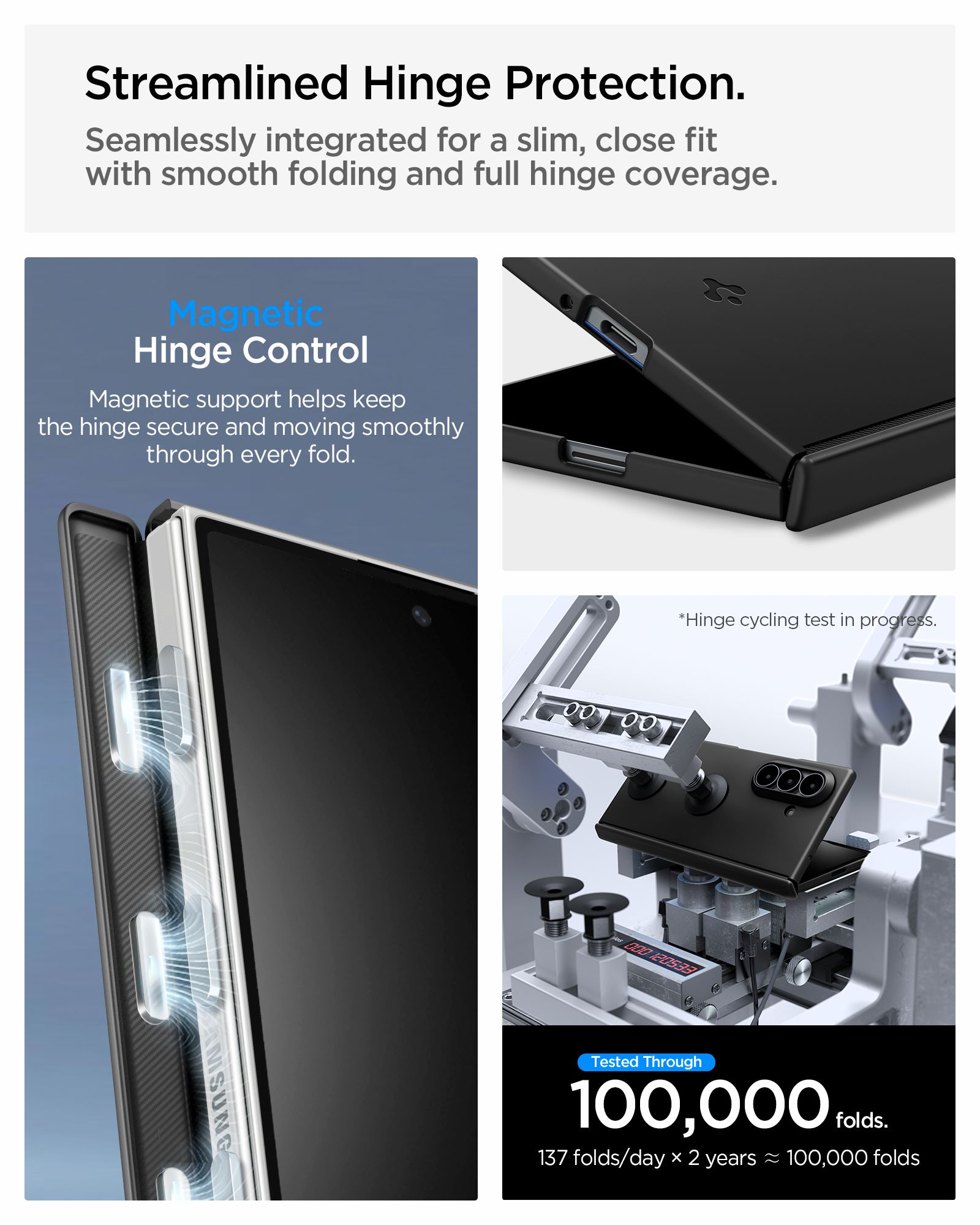 Spigen Air Fit Pro MagSafe, black - Samsung Galaxy Z Fold8 (16)