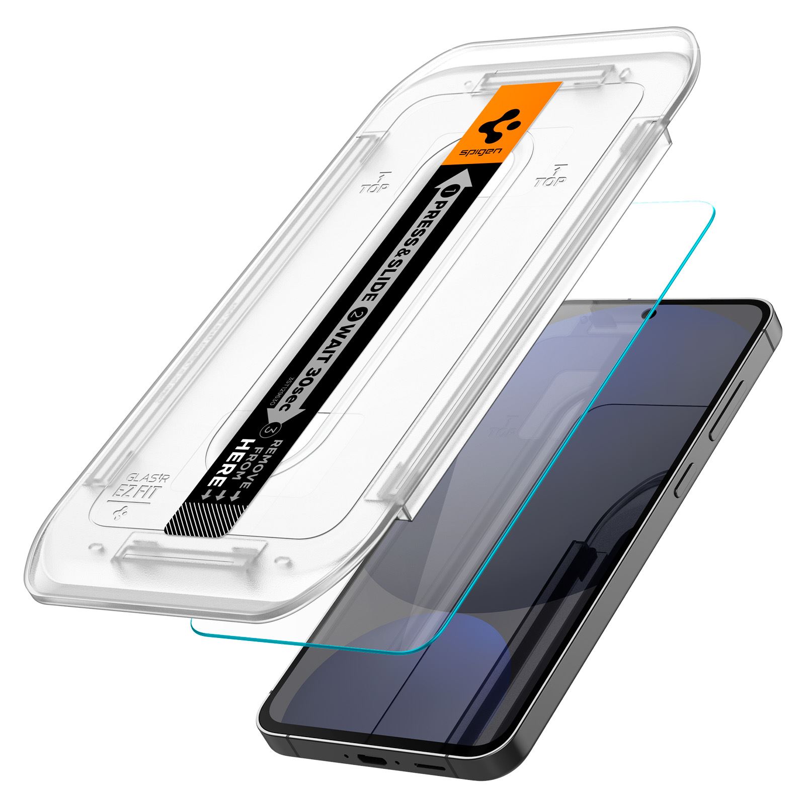 Spigen Glass tR EZ Fit 2 Pack, transparency - Samsung Galaxy S24 FE/A56 5G (2)