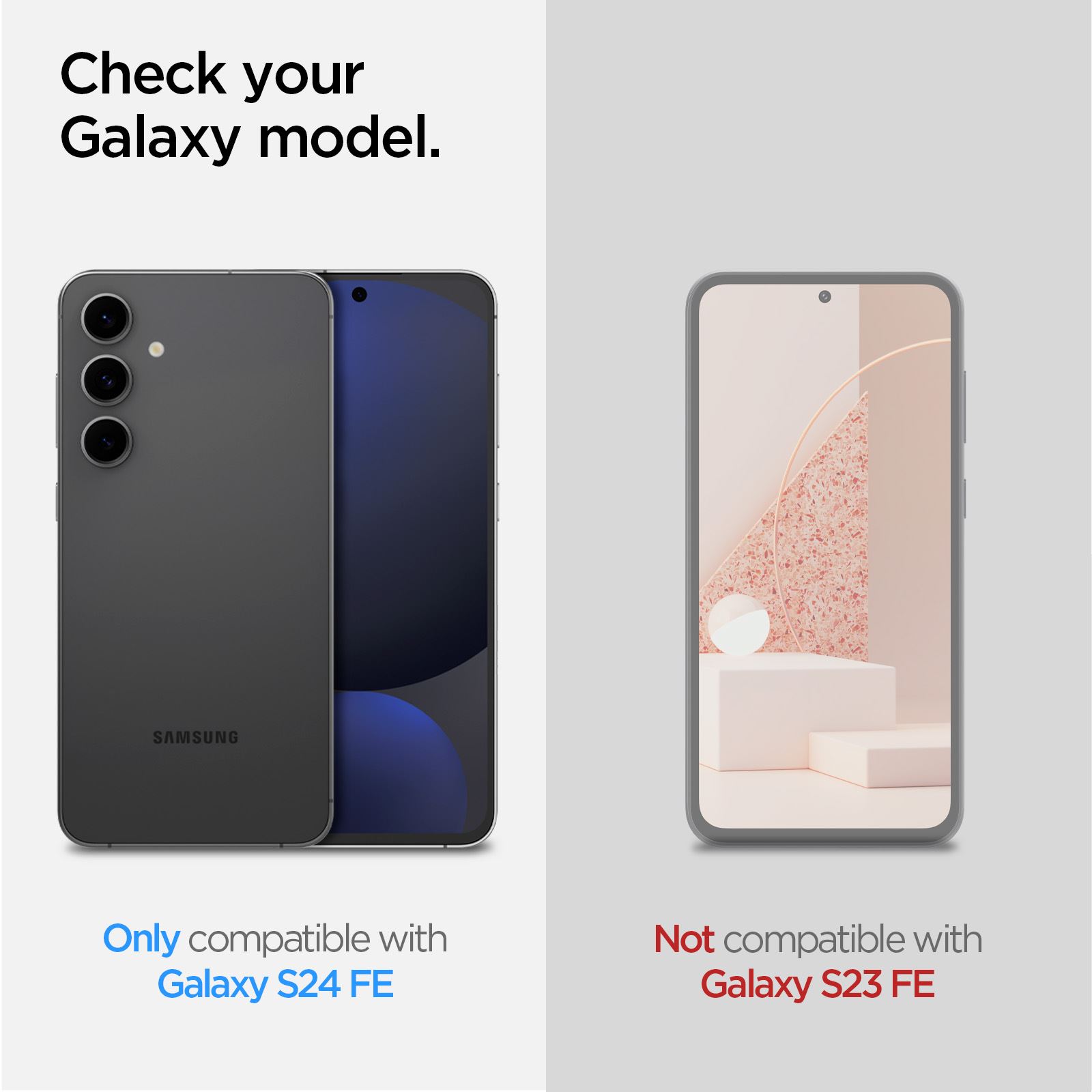 Spigen Glass tR EZ Fit 2 Pack, transparency - Samsung Galaxy S24 FE/A56 5G (8)